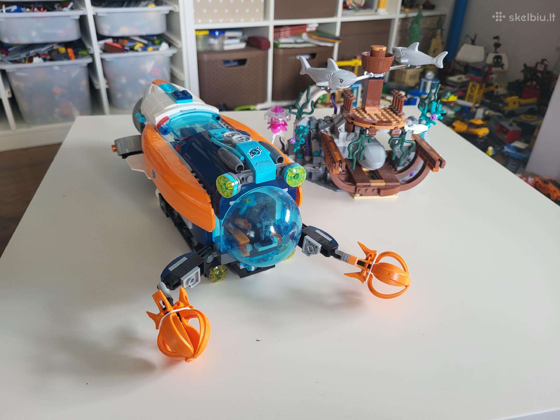 Lego Tyrinėtojų giliavandenis povandeninis laivas