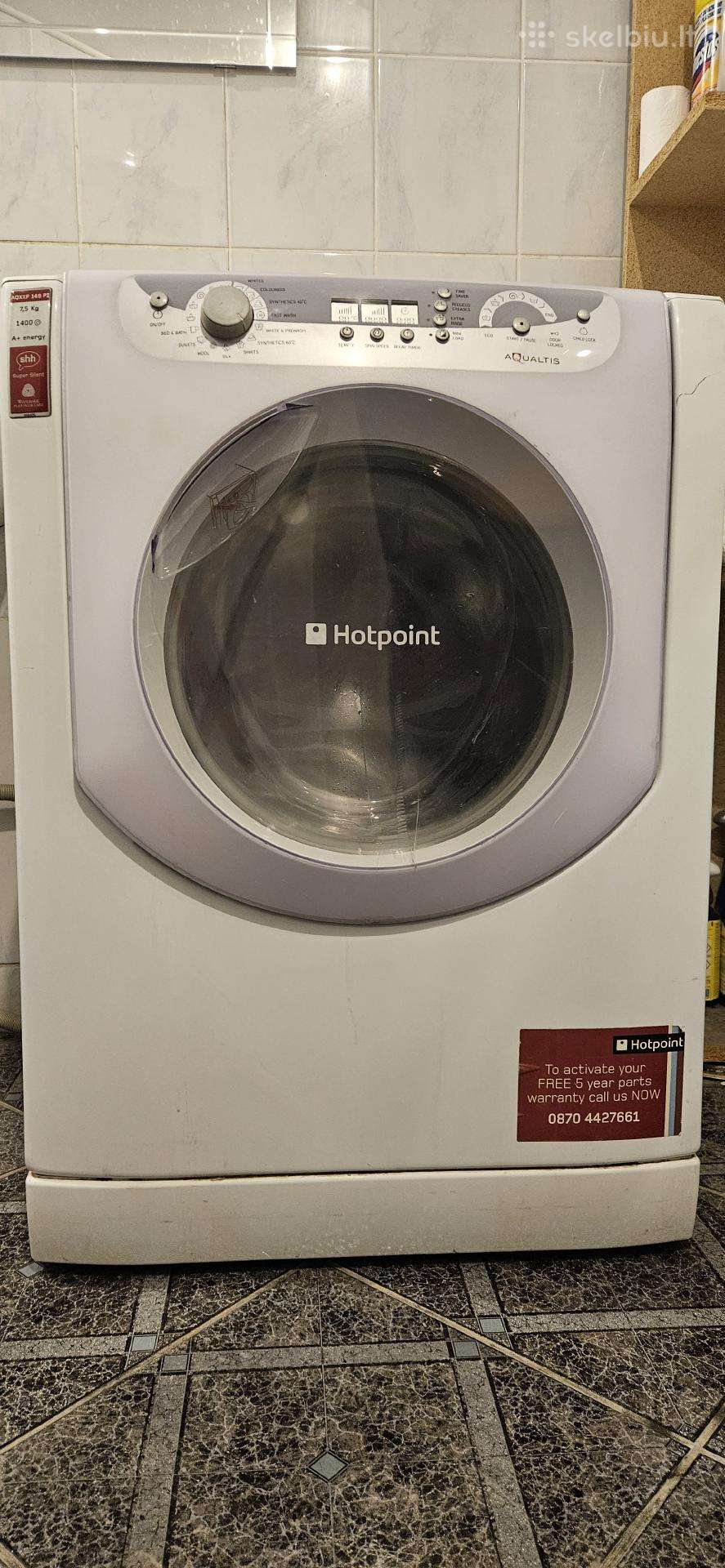 Hotpoint 7,5kg.1400 aps.