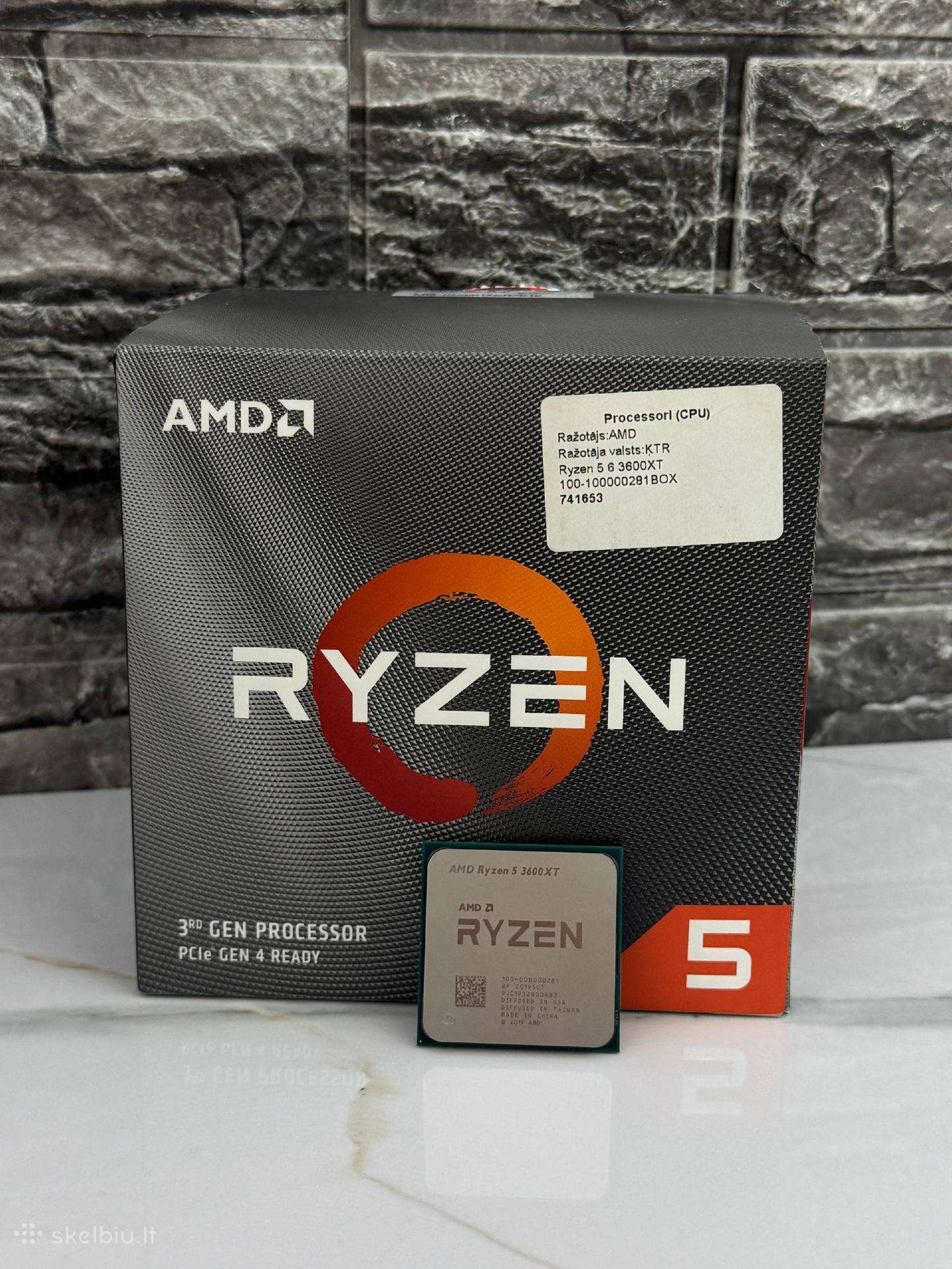 Procesoriai - Intel i9, i7, i5, i3 / Ryzen