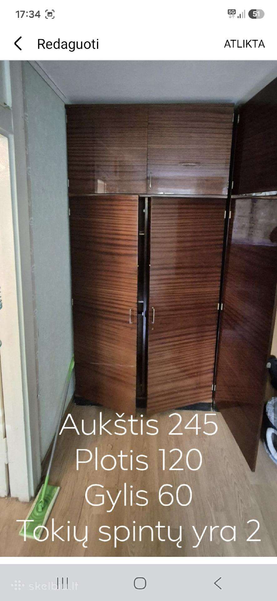 Dovanojami baldai