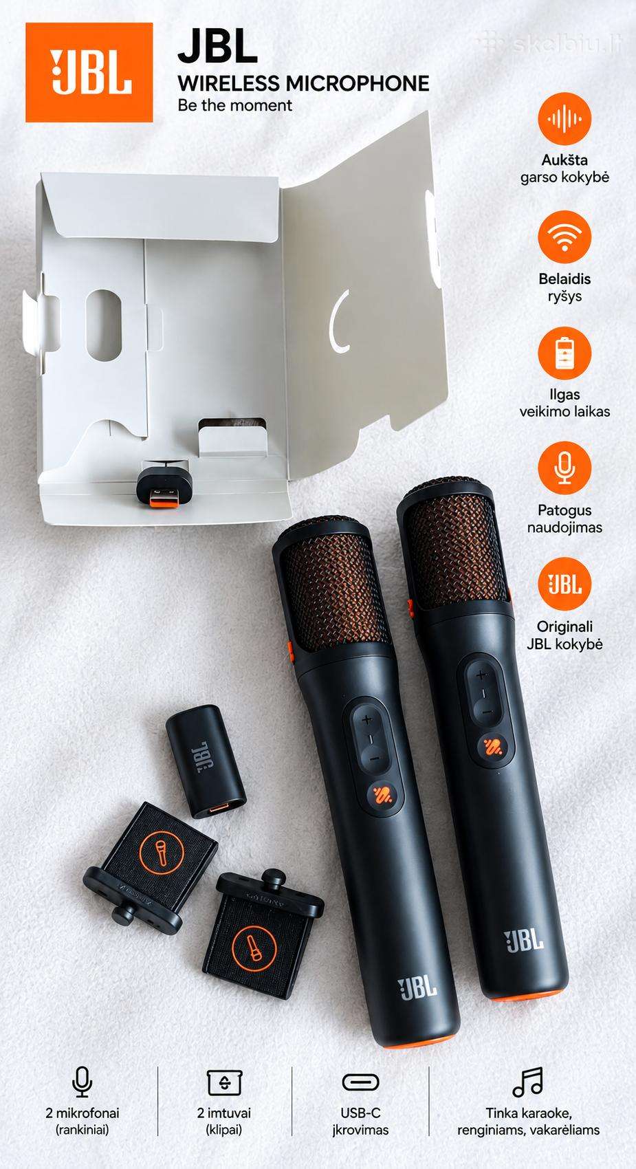Jbl mikrofonai