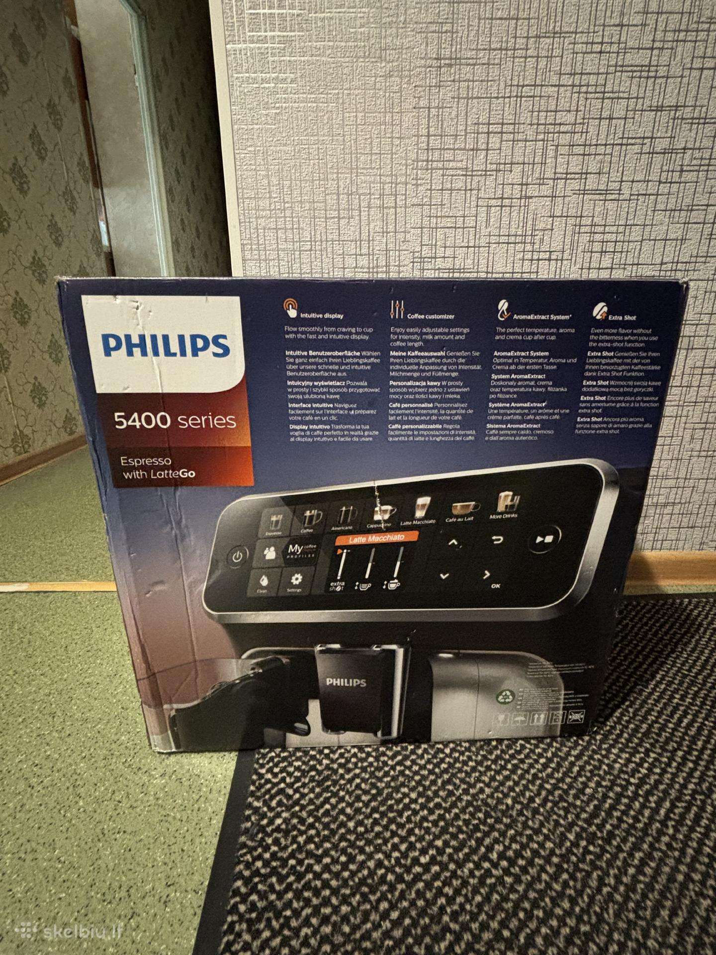 Philips 5400 Ep5446/70 kavos aparatas