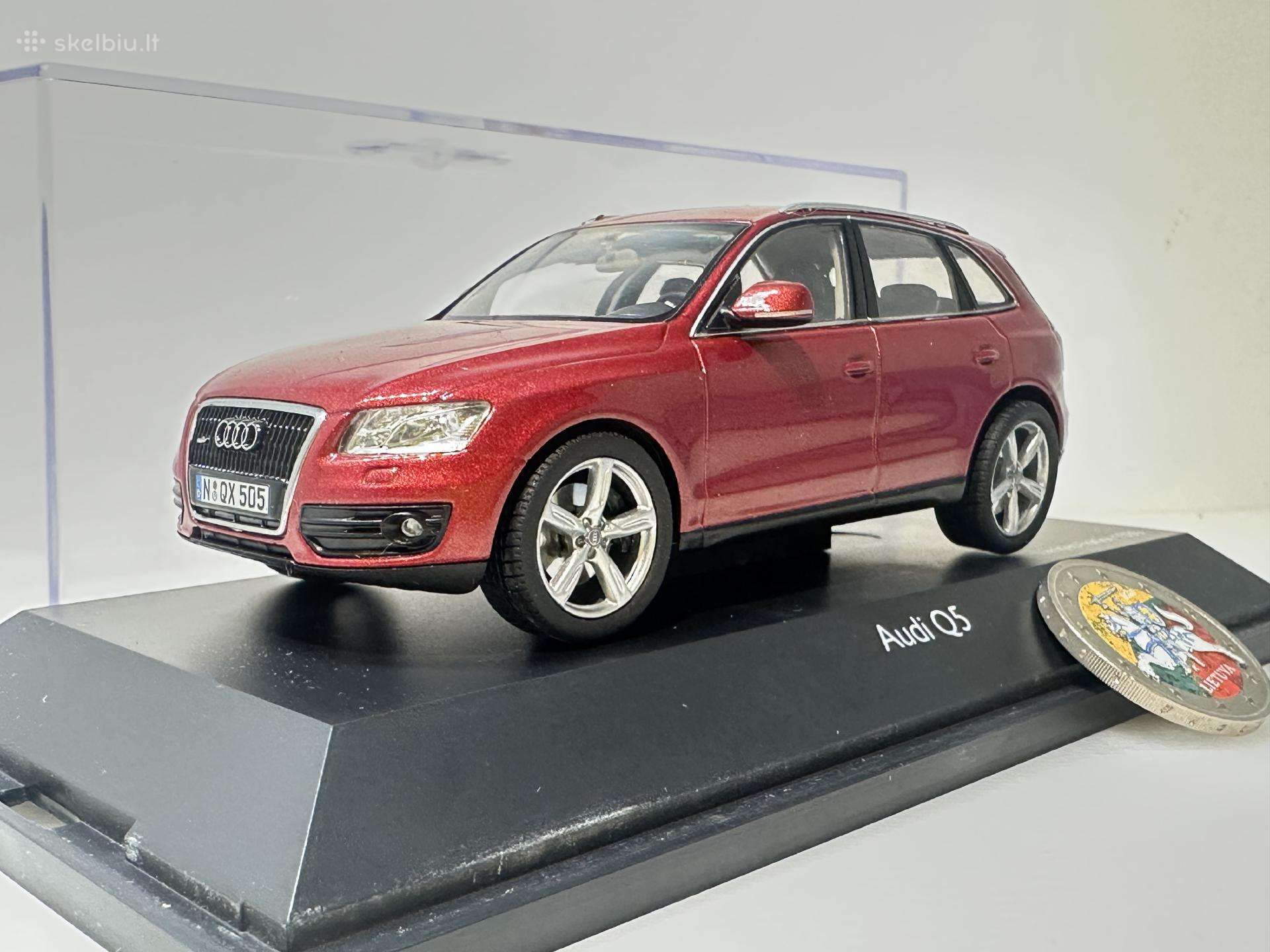 Audi Q5 2012 raudona 1:43 Schuco