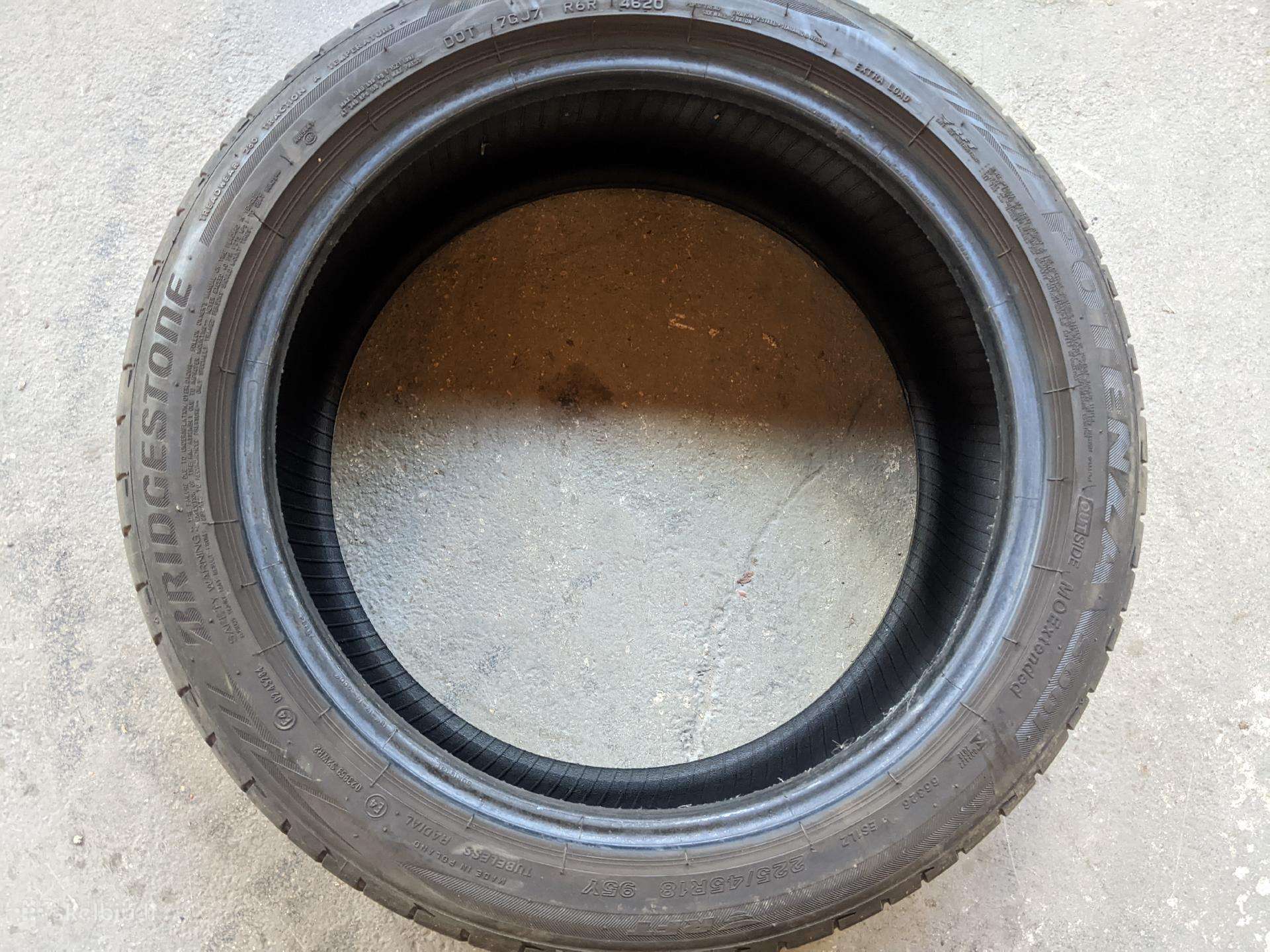 Bridgestone potenza S001 Run Flat