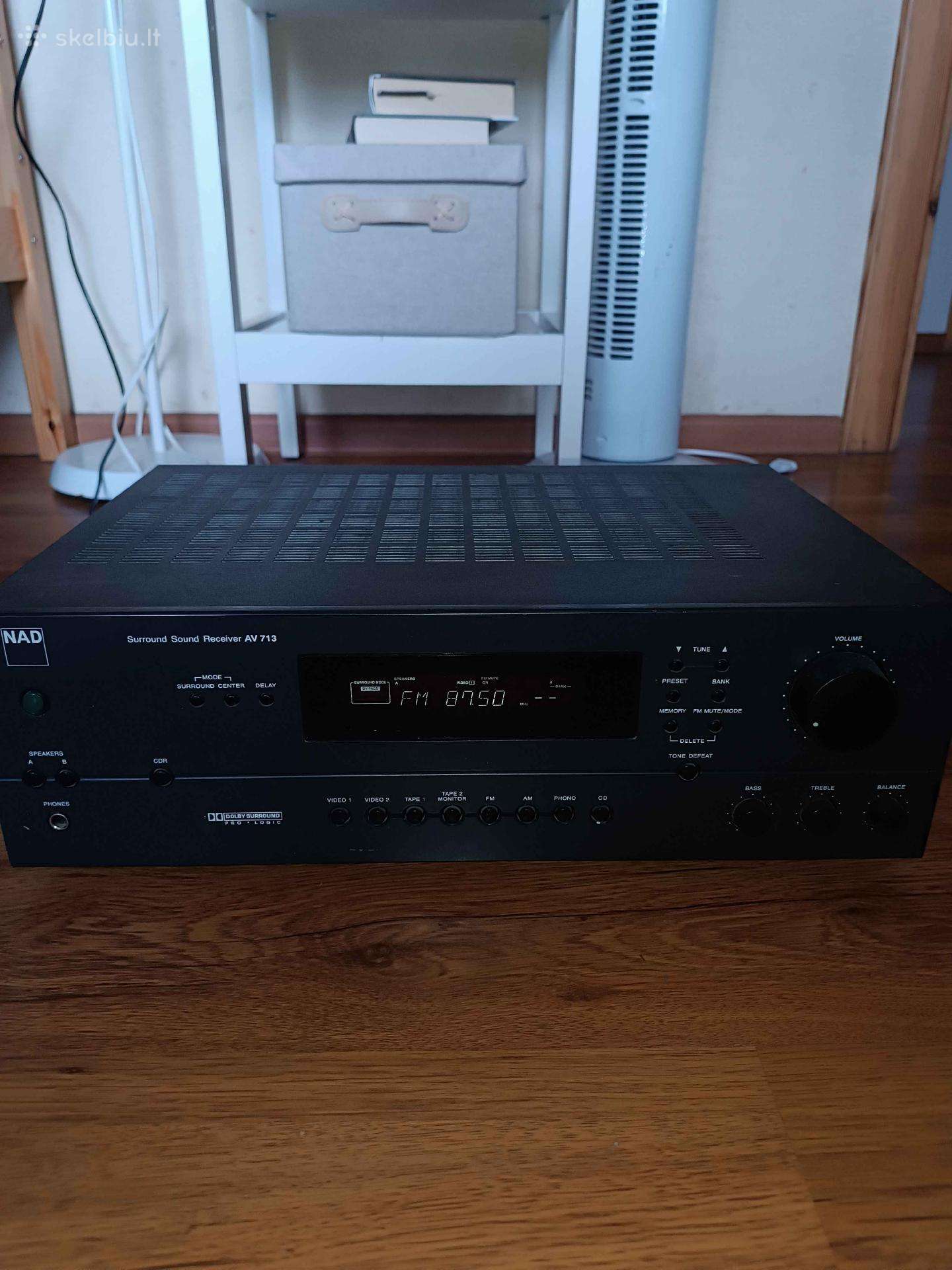 Nad AV 713 imtuvas (resyveris)