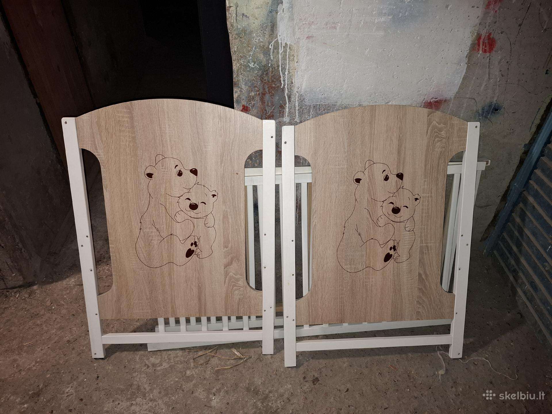 Vaikiška lovytė su čiužiniu