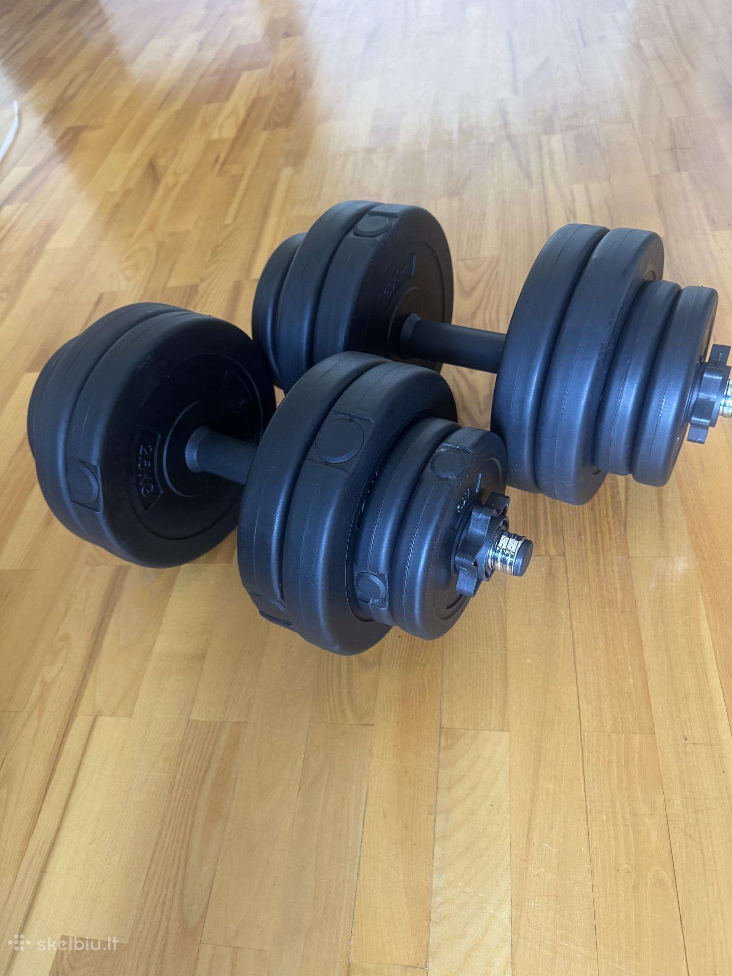 Hanteliai 30 kg (2*15)