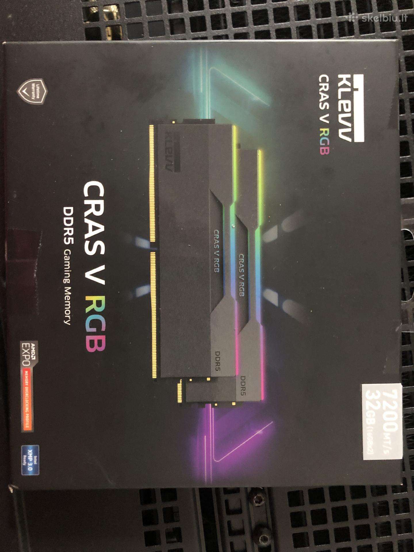Klevv Cras V 32gb Ddr5 (2x16gb) 7200mhz Cl34