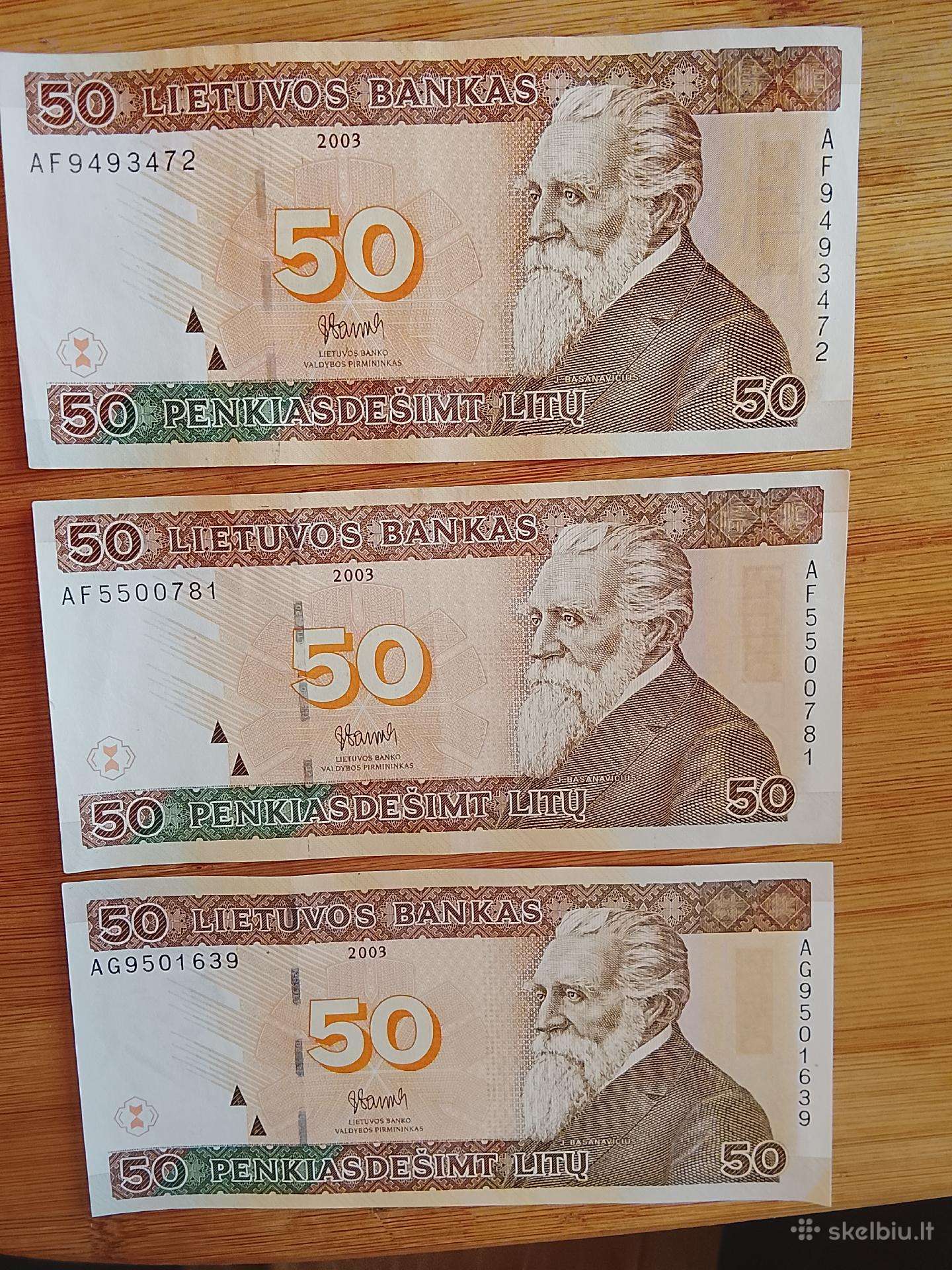50 litų 2003m