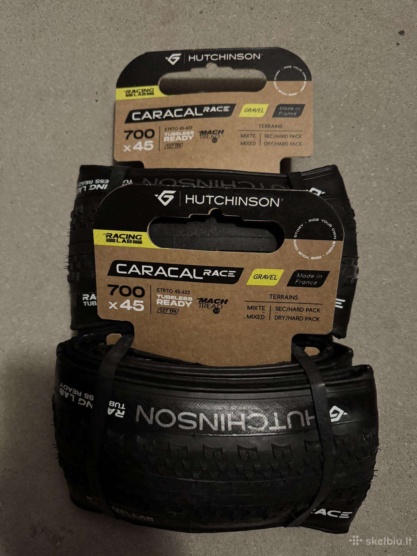 Hutchinson Caracal Race Tlr 45mm gravel padangos