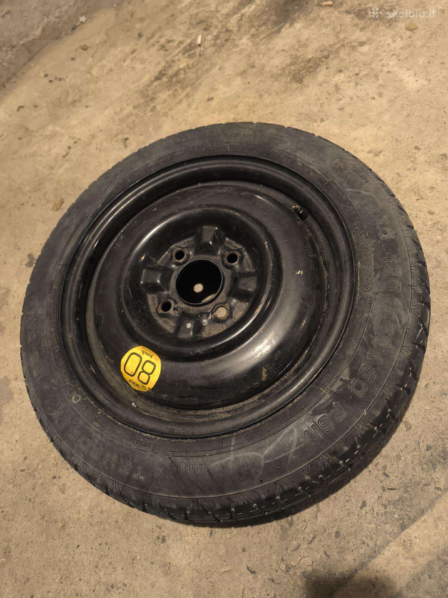 Atsarginis ratas 4x100 nissan
