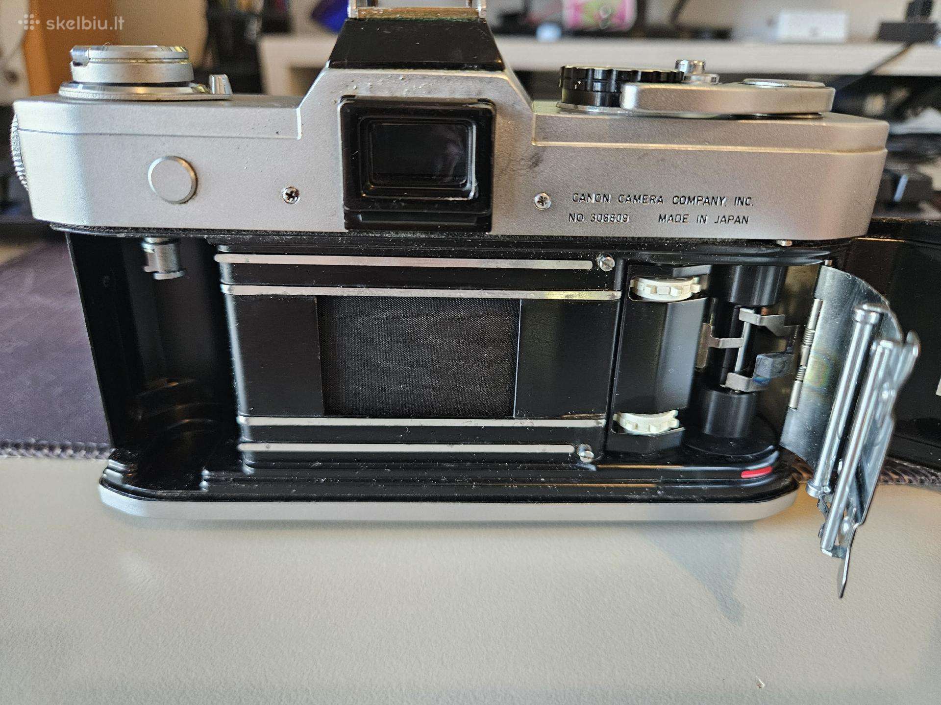 Canon Ft Ql kamera + zoom lens Fd 35-70mm 1:4