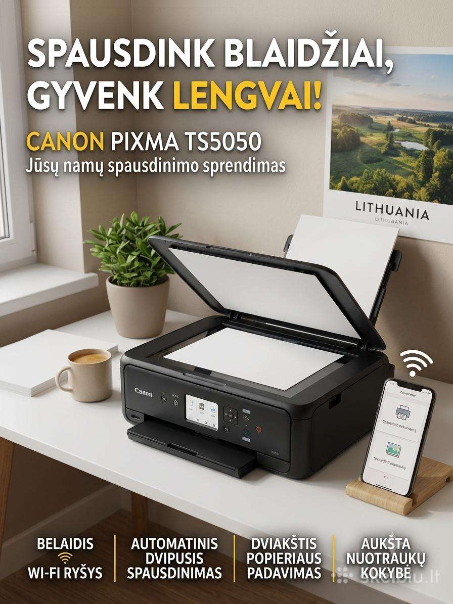 Spausdintuvas Canon Pixma Ts 5150 WiFi