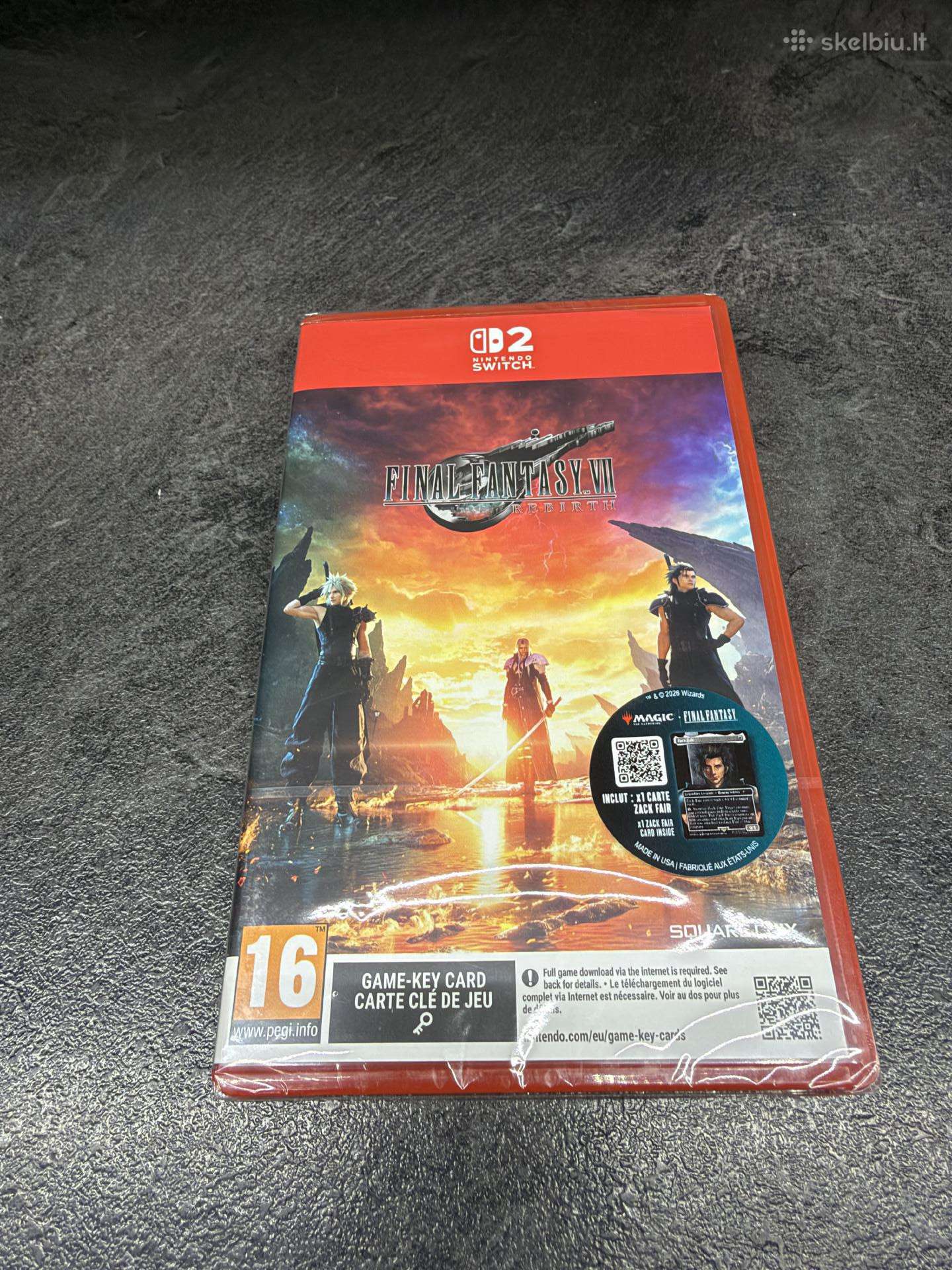 Final fantasy 7 Rebirth Nintendo switch 2 Naujas!