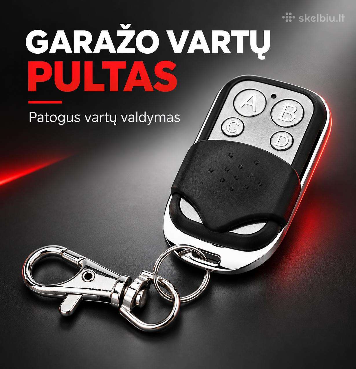 Garažo Vartų pultai