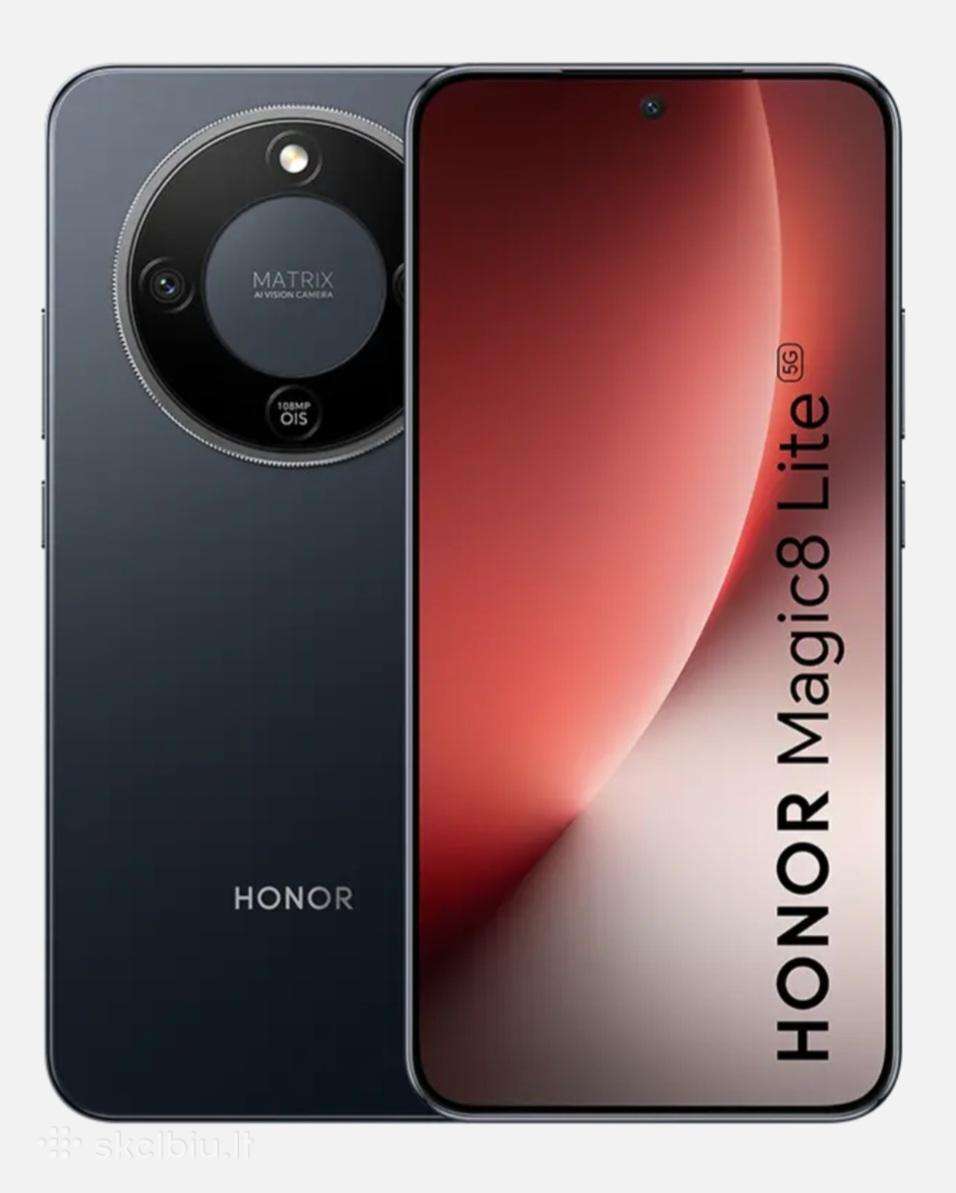 Skubiai Naujas Nenaudotas Honor Magic8 Lite 512gb