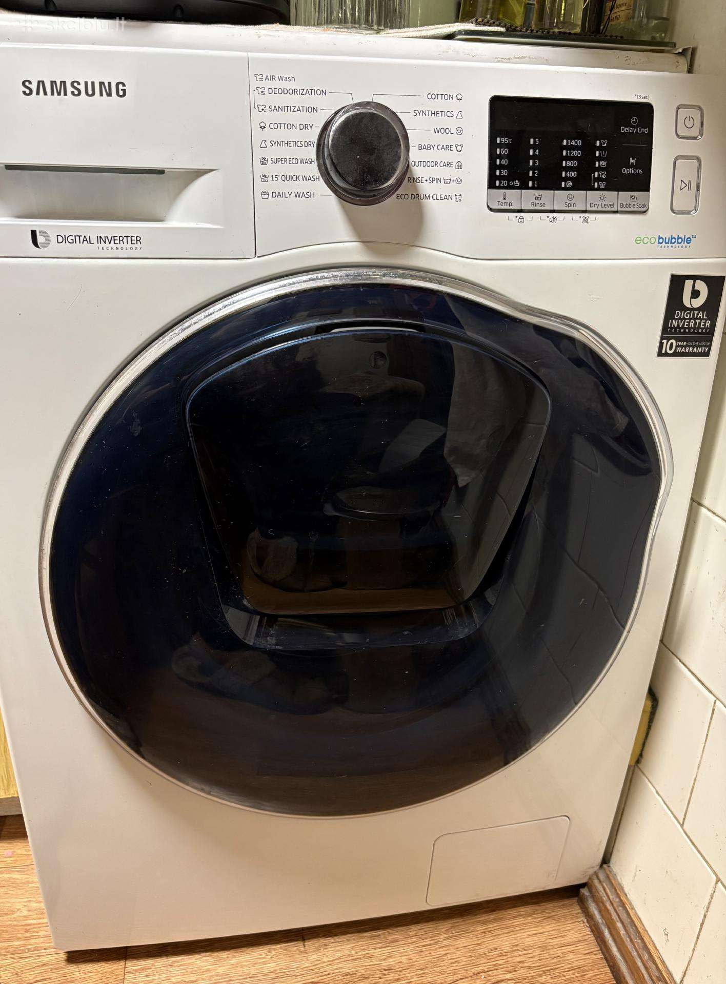 Samsung skalbyklė-džiovyklė 8/4,5