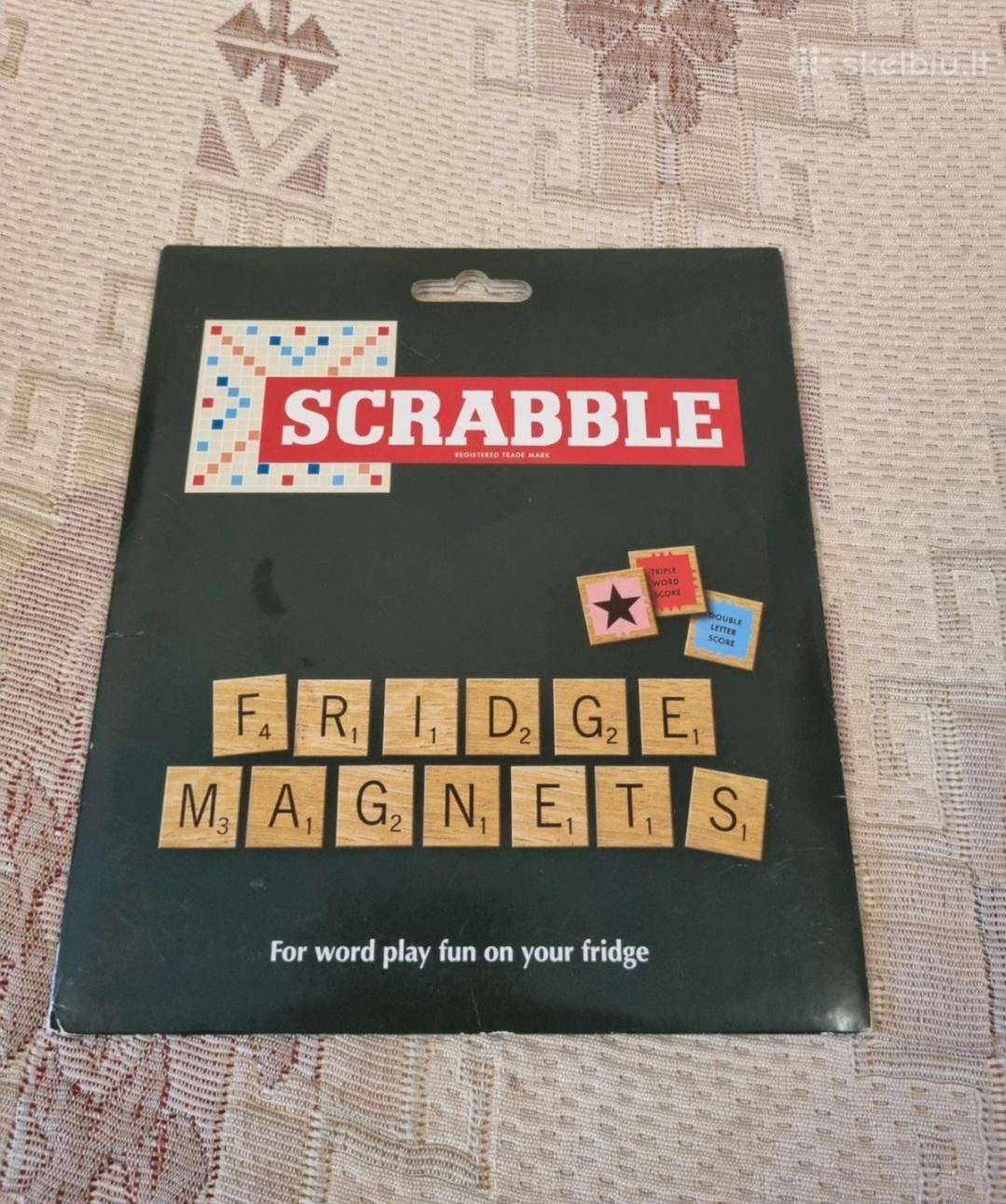 Scrabble magnetukų rinkinys