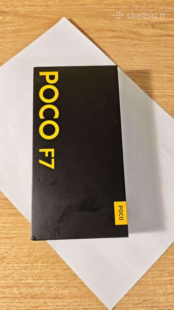 Originali Poco F7 dėžutė