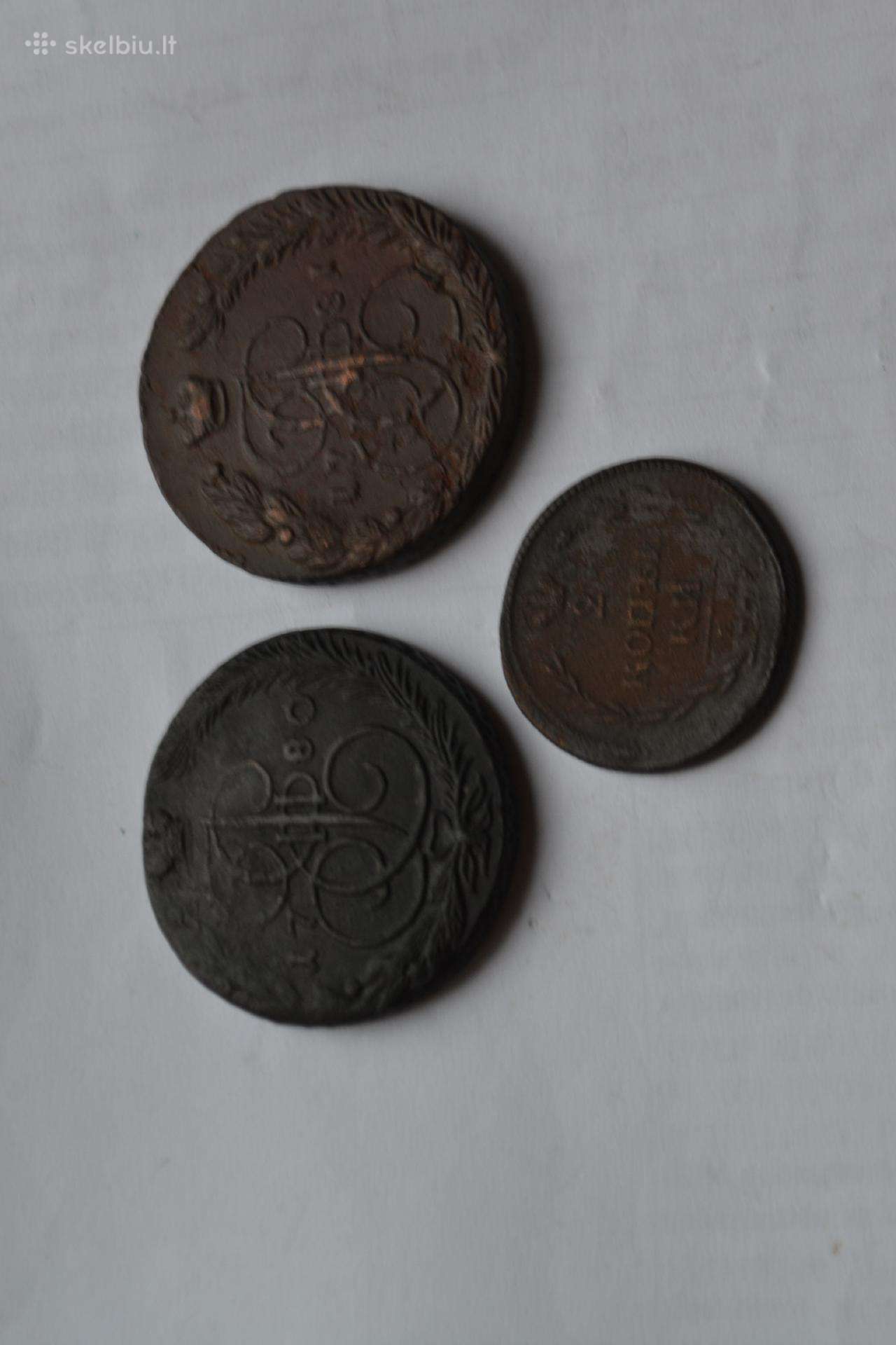 Varines kapeikos 1810,1780,1781m.