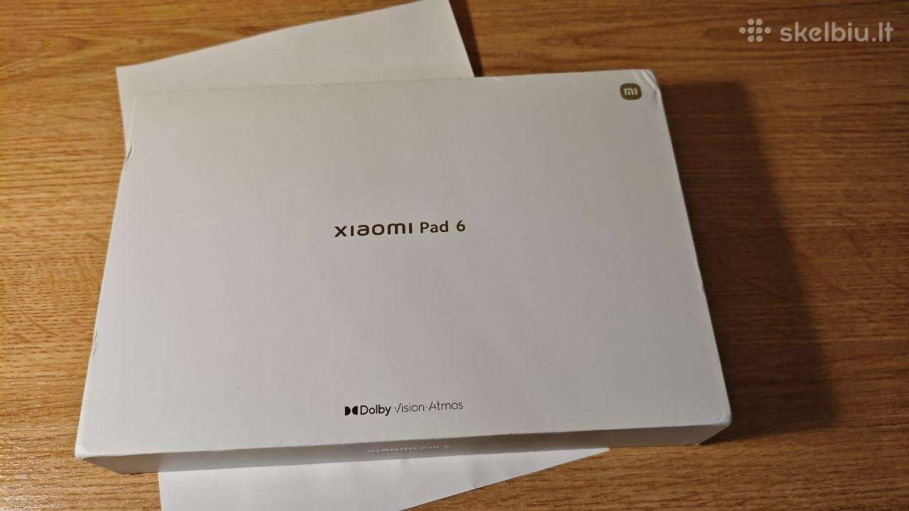 Xiaomi Pad 6 dėžutė