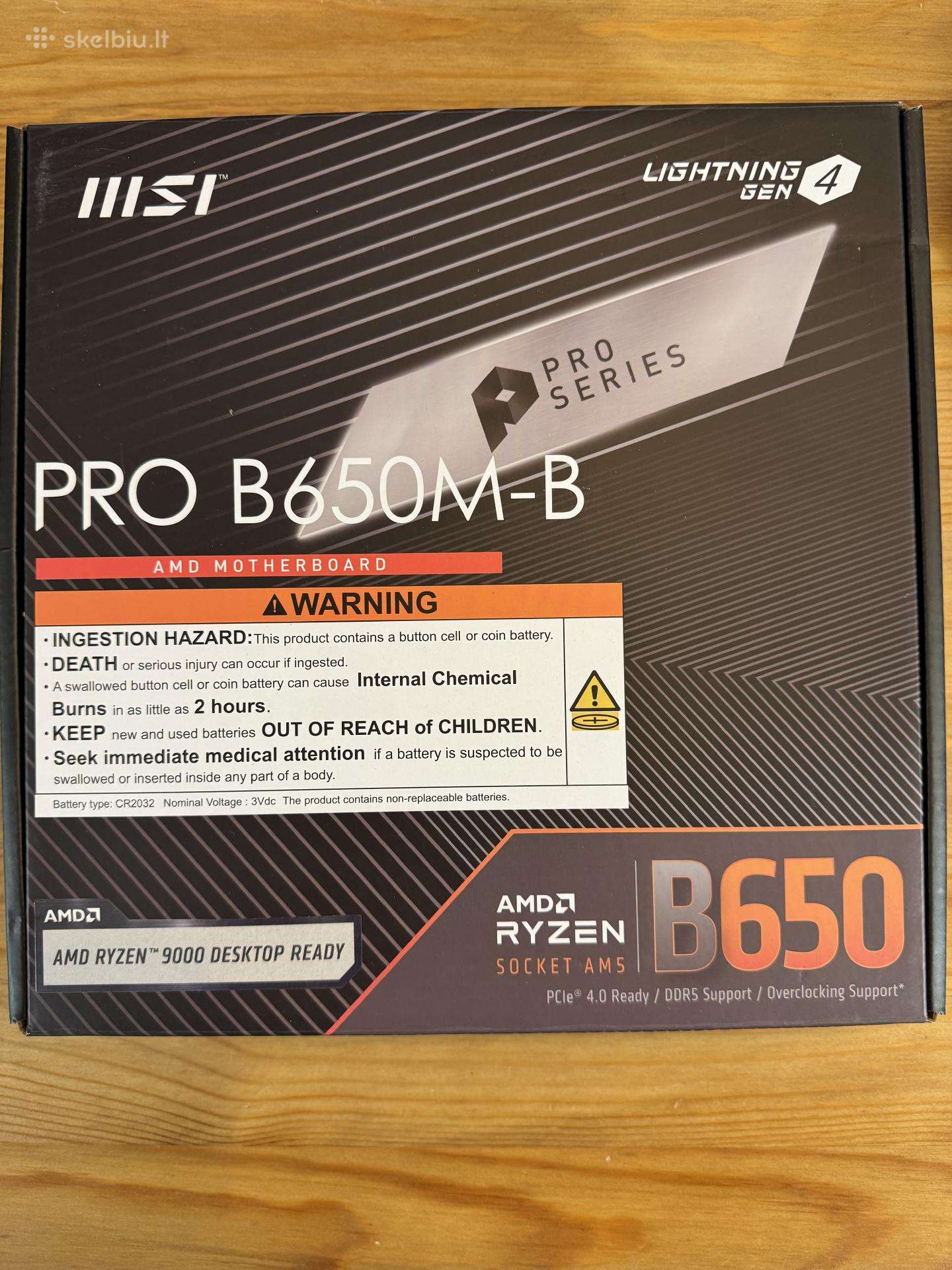 Msi Pro B650m-b, Am5 / B650 / Ddr5