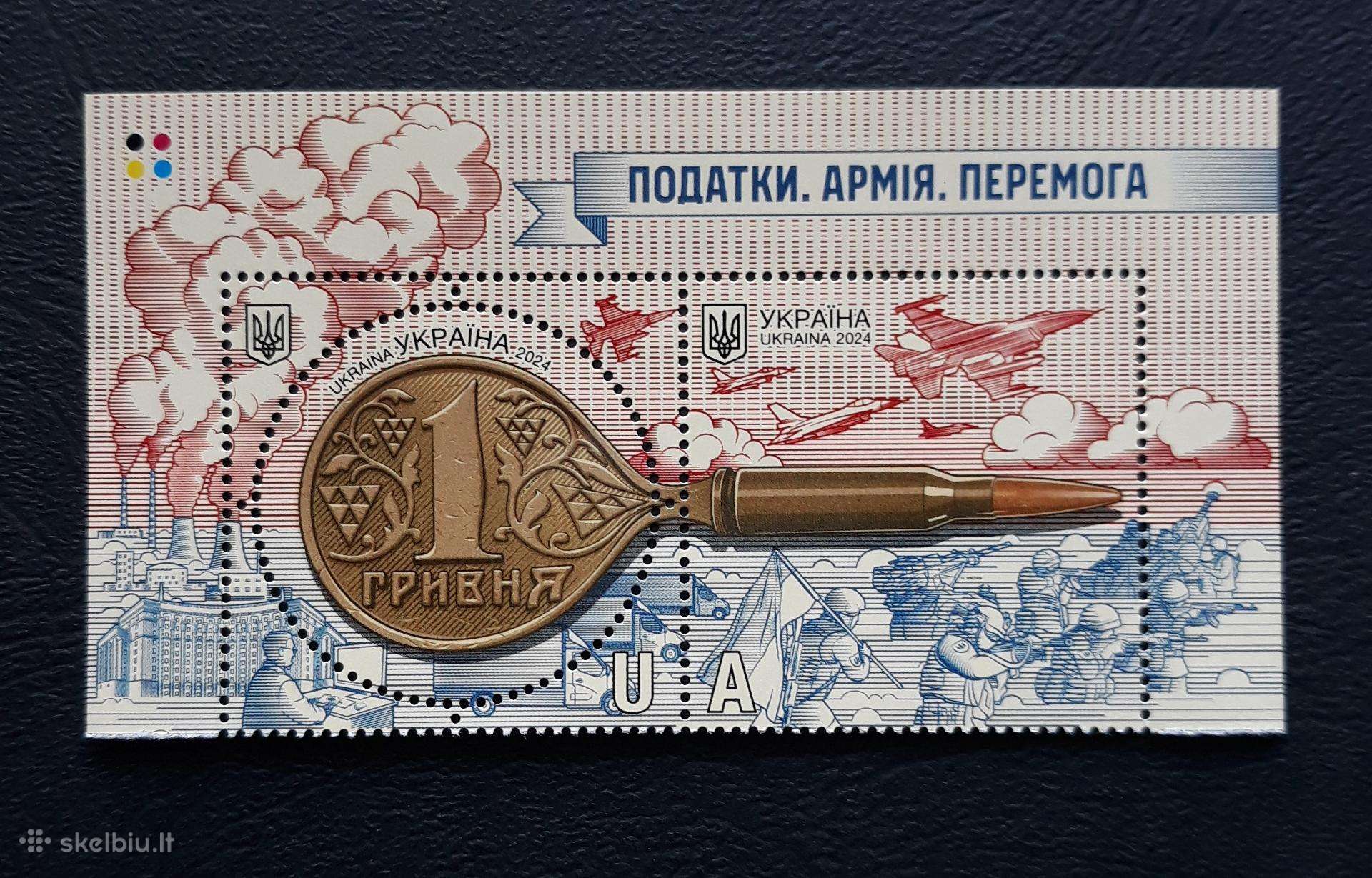 Ukraina Karas 2024 Mokesčiai / juostelė A