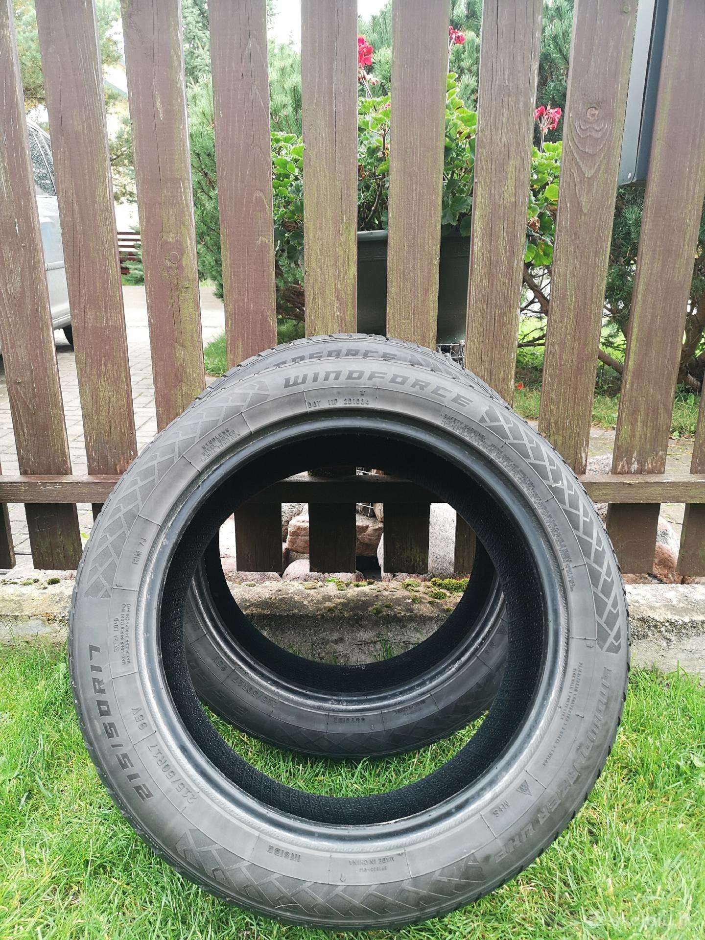 Žieminės padangos windforce 235x45x17 15 eurų