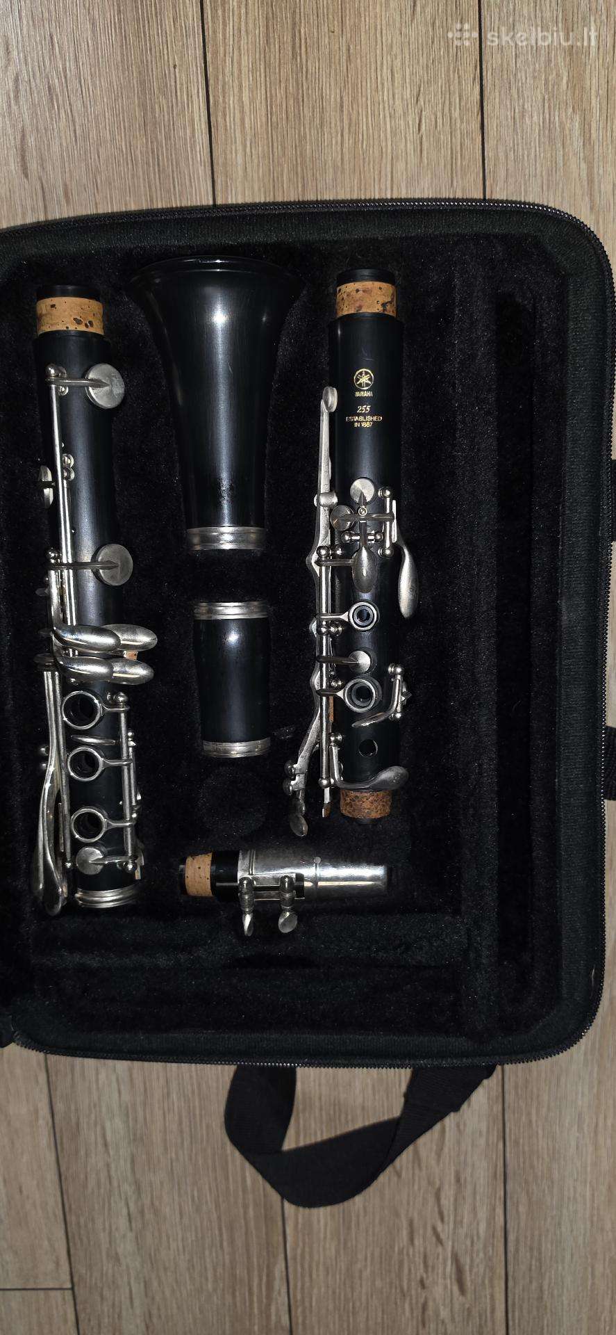 Klarnetas Yamaha Ycl-255 Bb (Naudotas 1 metus)