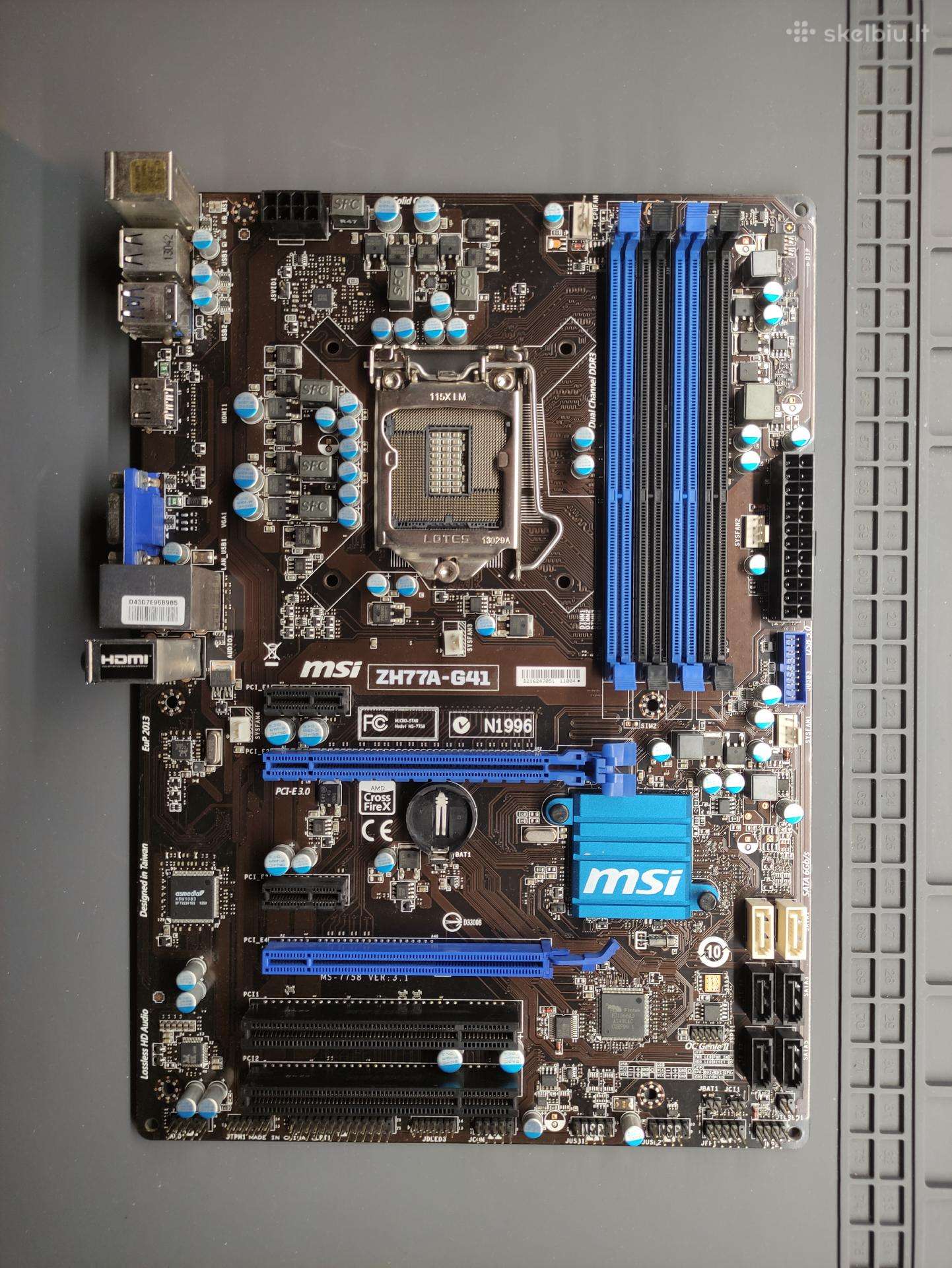 Msi zh77a-g41 lga1155