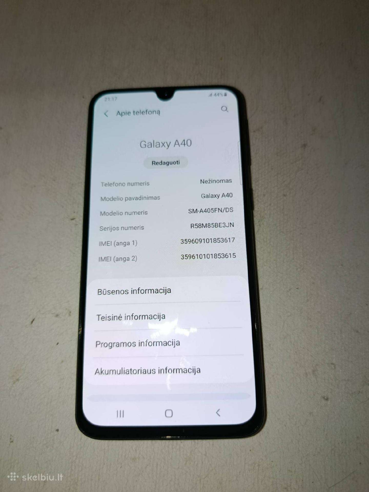 Samsung A40