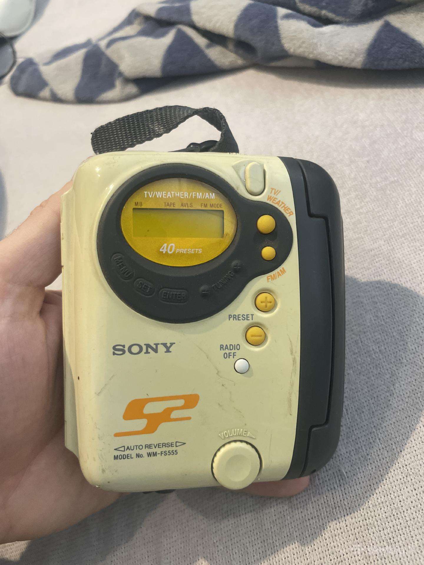 Sony Wm-fs555 Sports Walkman