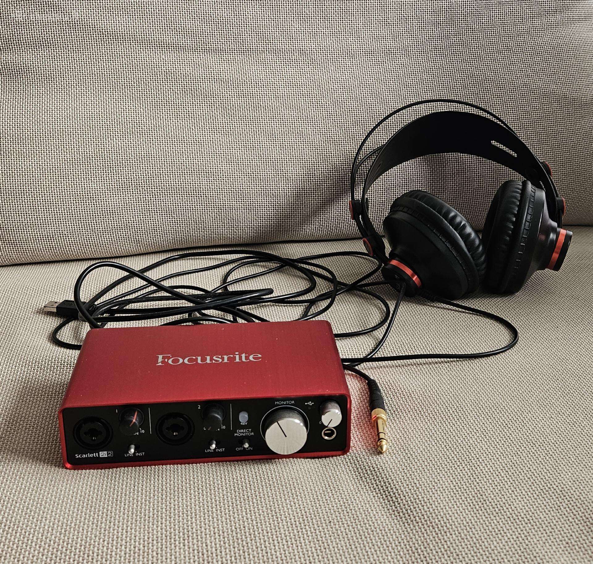 Focusrite Scarlett 2i2 Studio bundle 2nd gen