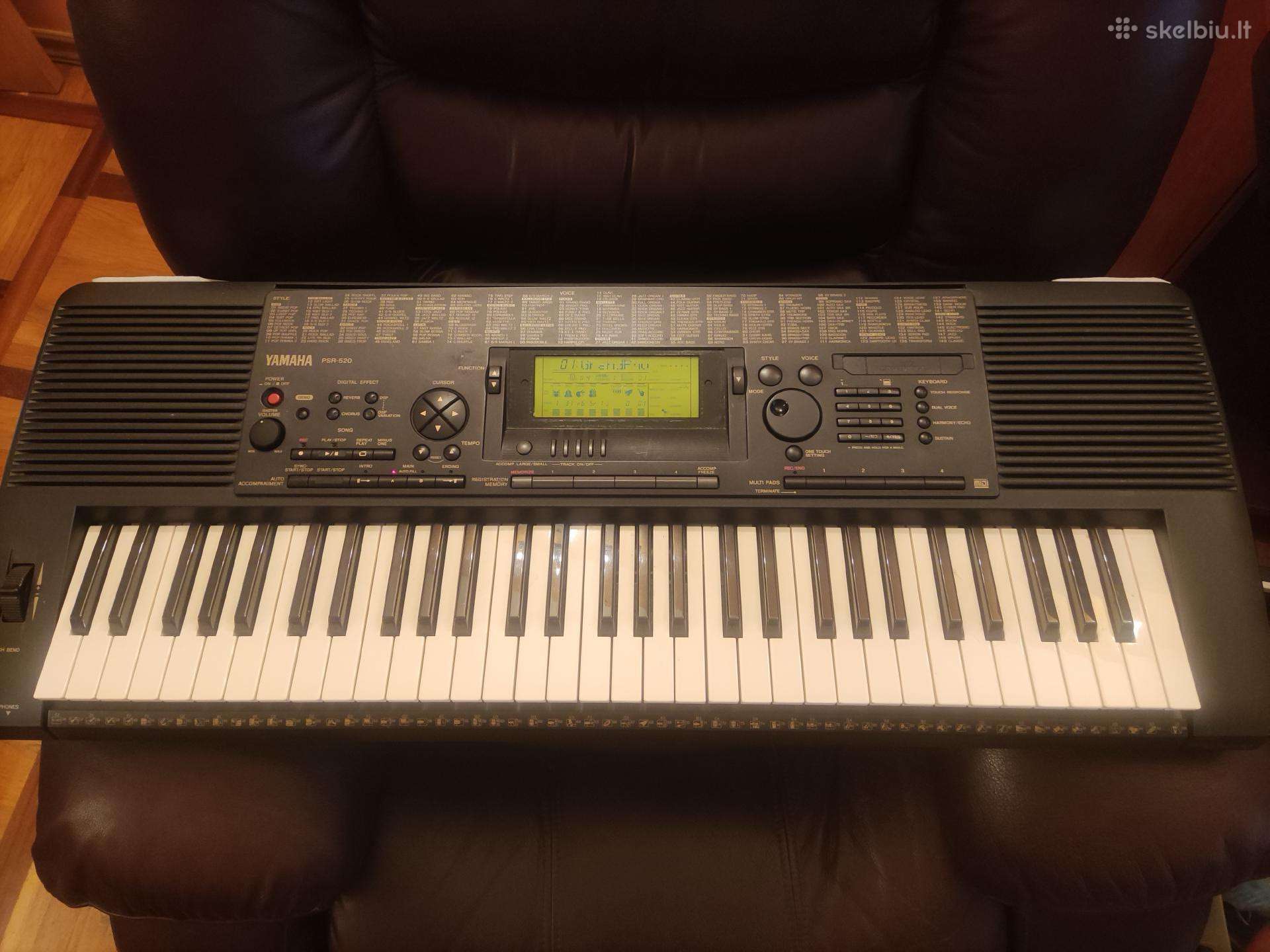 Sintezatorius Yamaha Psr-520