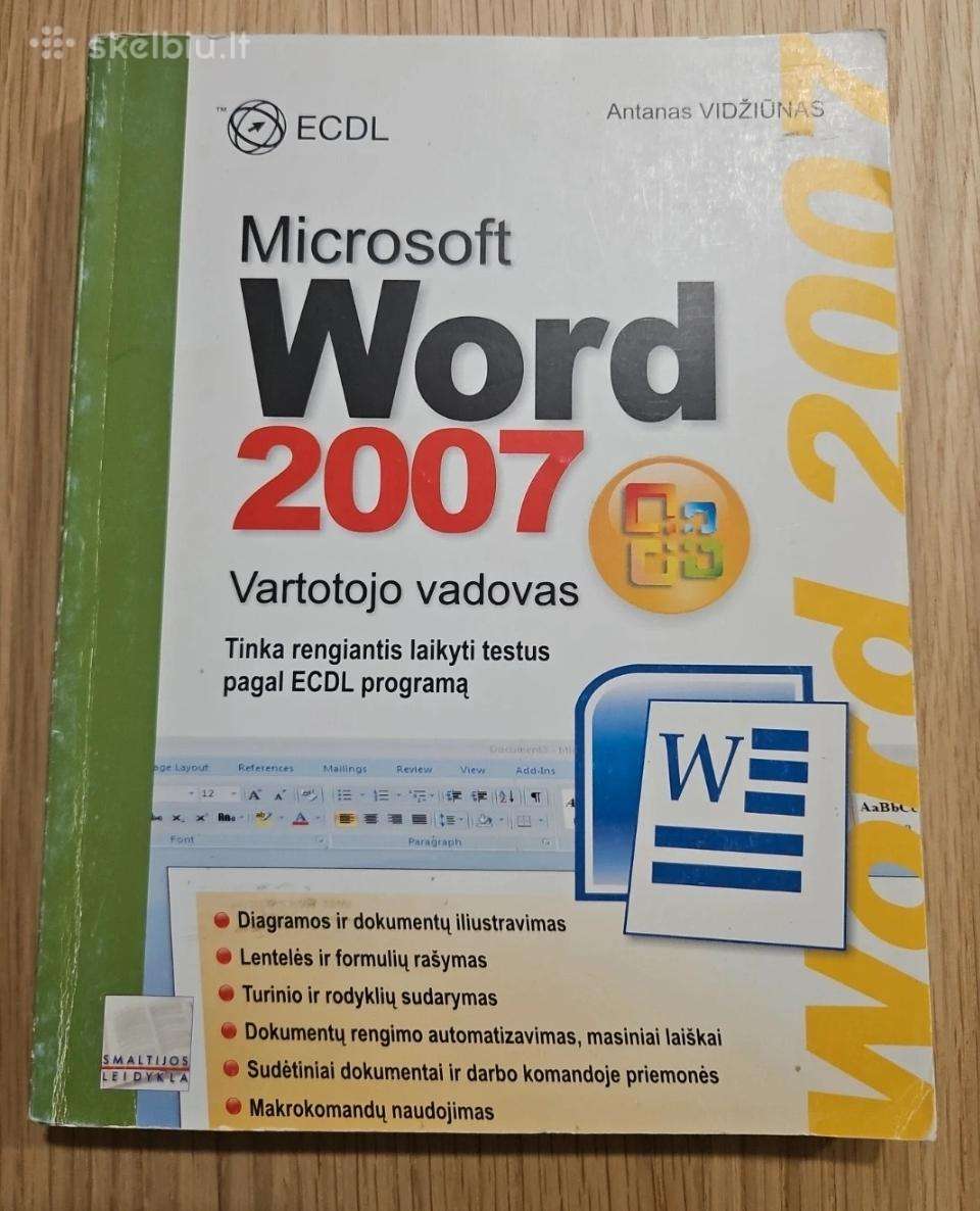 Microsoft Word 2007. Vartotoio vadovas