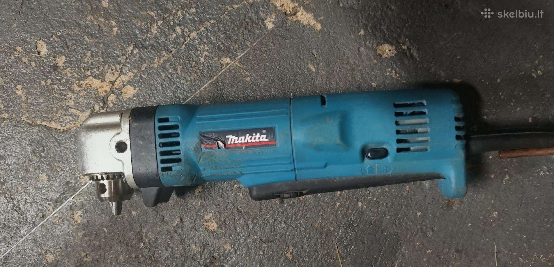 Makita Da3010f elektrinis kampinis gręžtuvas