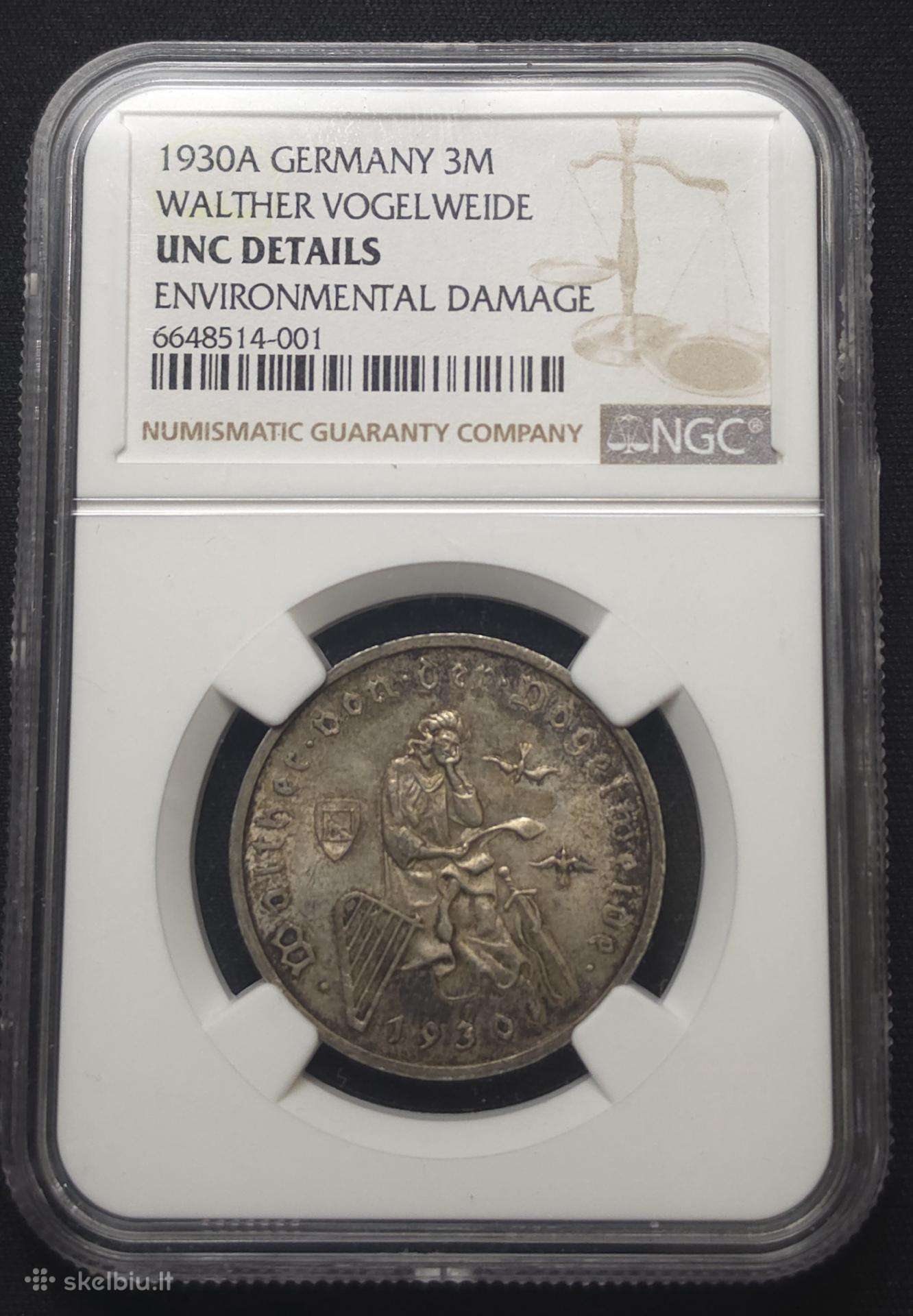 Vokietija (1930 A), Walther von der Vogelweide Ngc