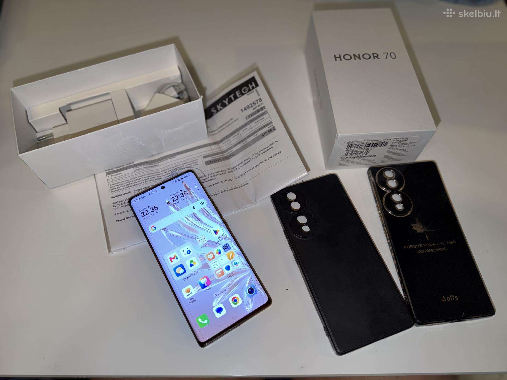 Honor 70 5G 8/256gb su Google play