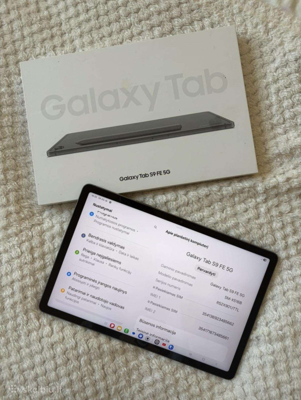 Samsung Galaxy Tab S9 Fe 5G (128 GB)