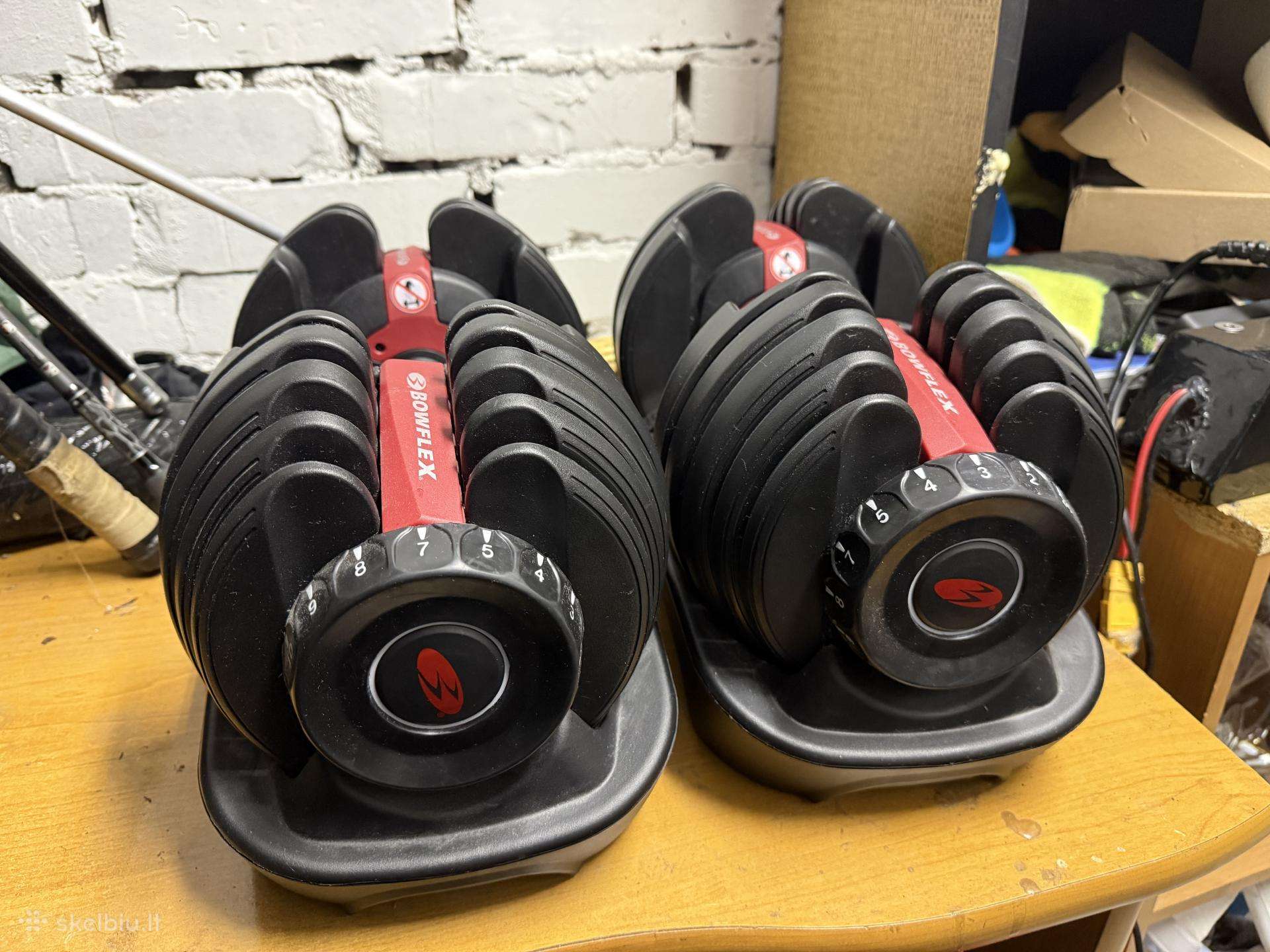 Bowflex Selecttech reguliuojami hanteliai
