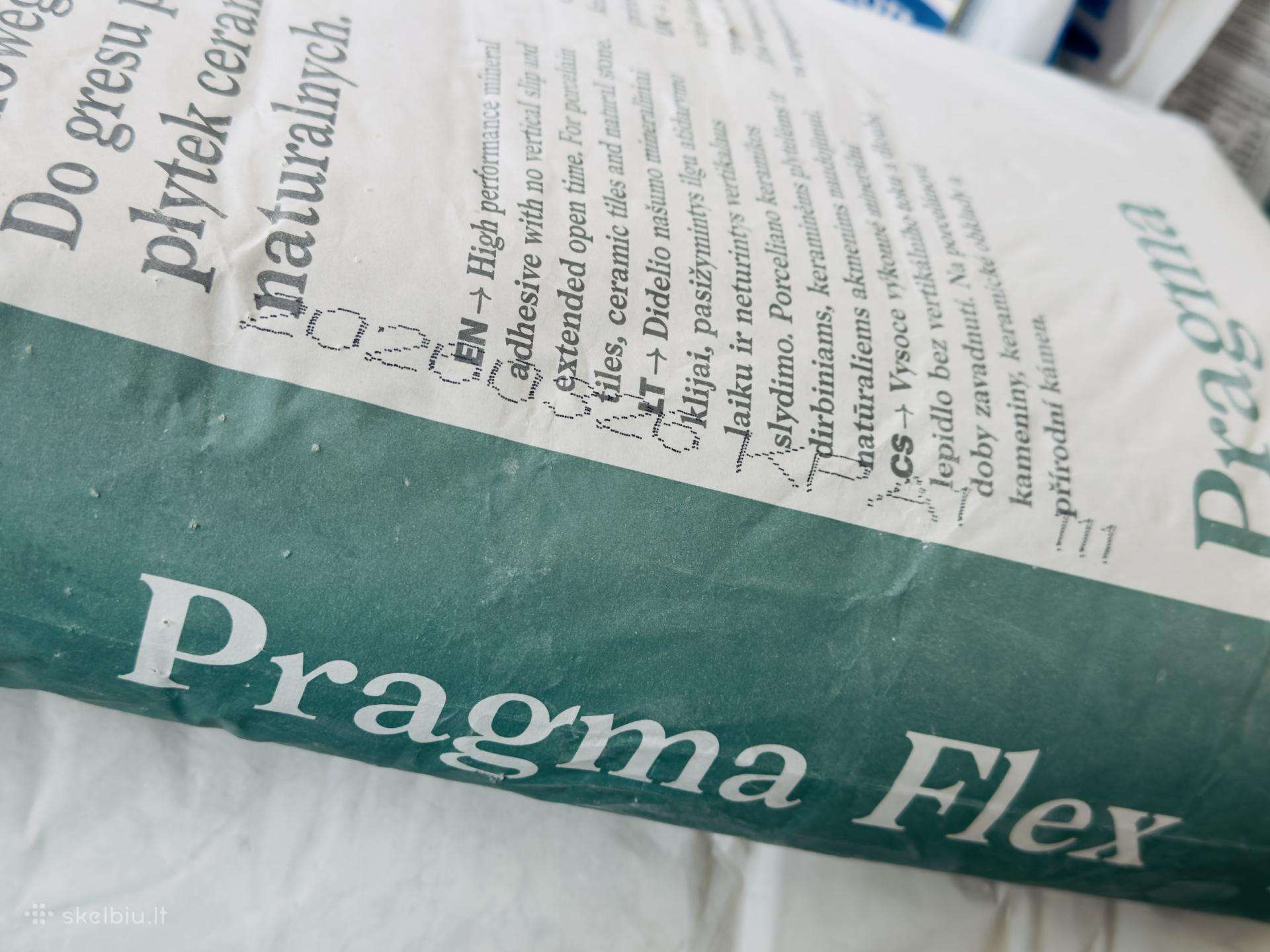 Kerakoll pragma flex 25kg grey plytelių klyjai