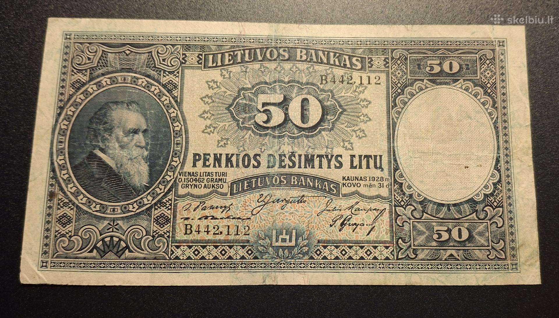 50 litų 1928