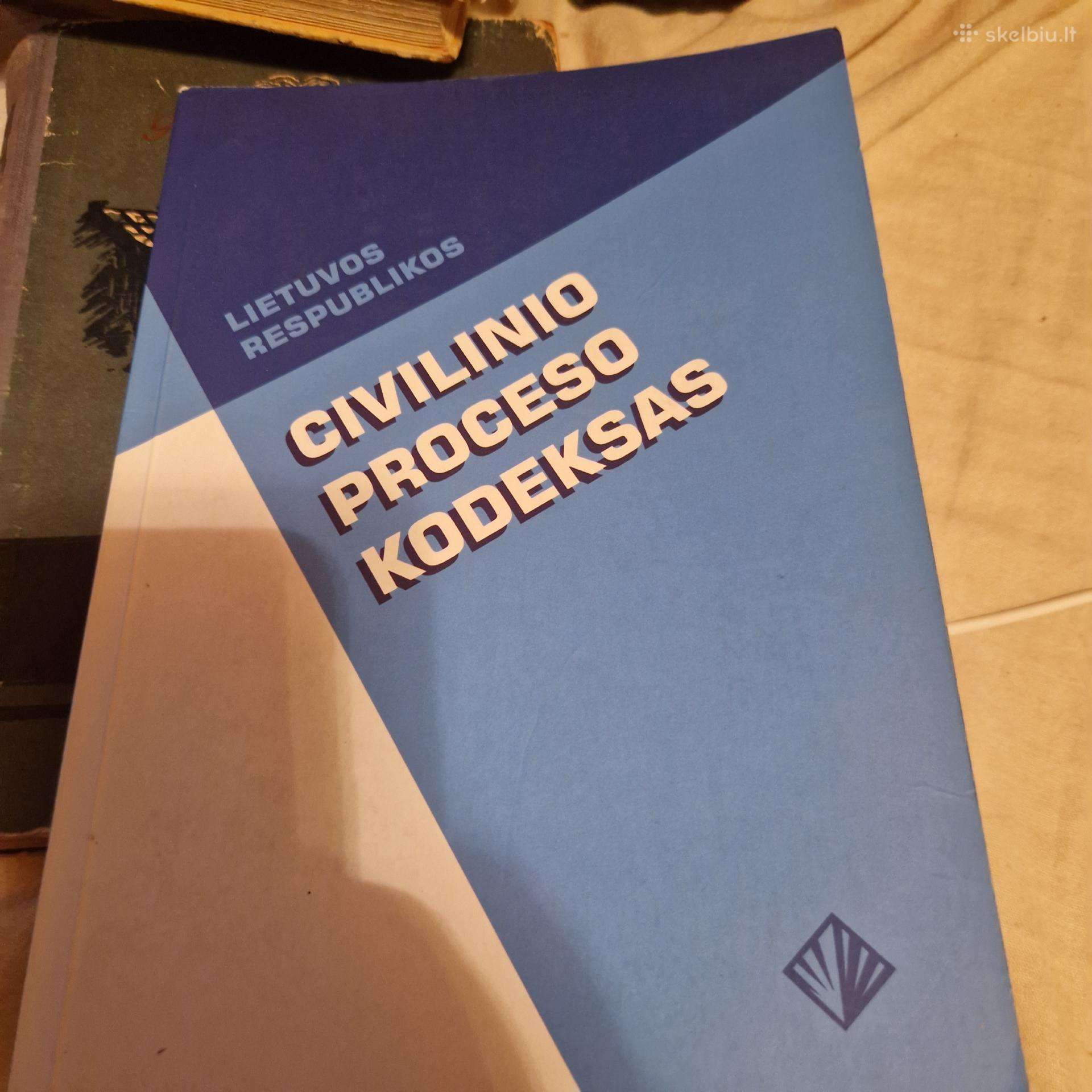 Knyga "Civilinio proceso kodeksas" 2008m.