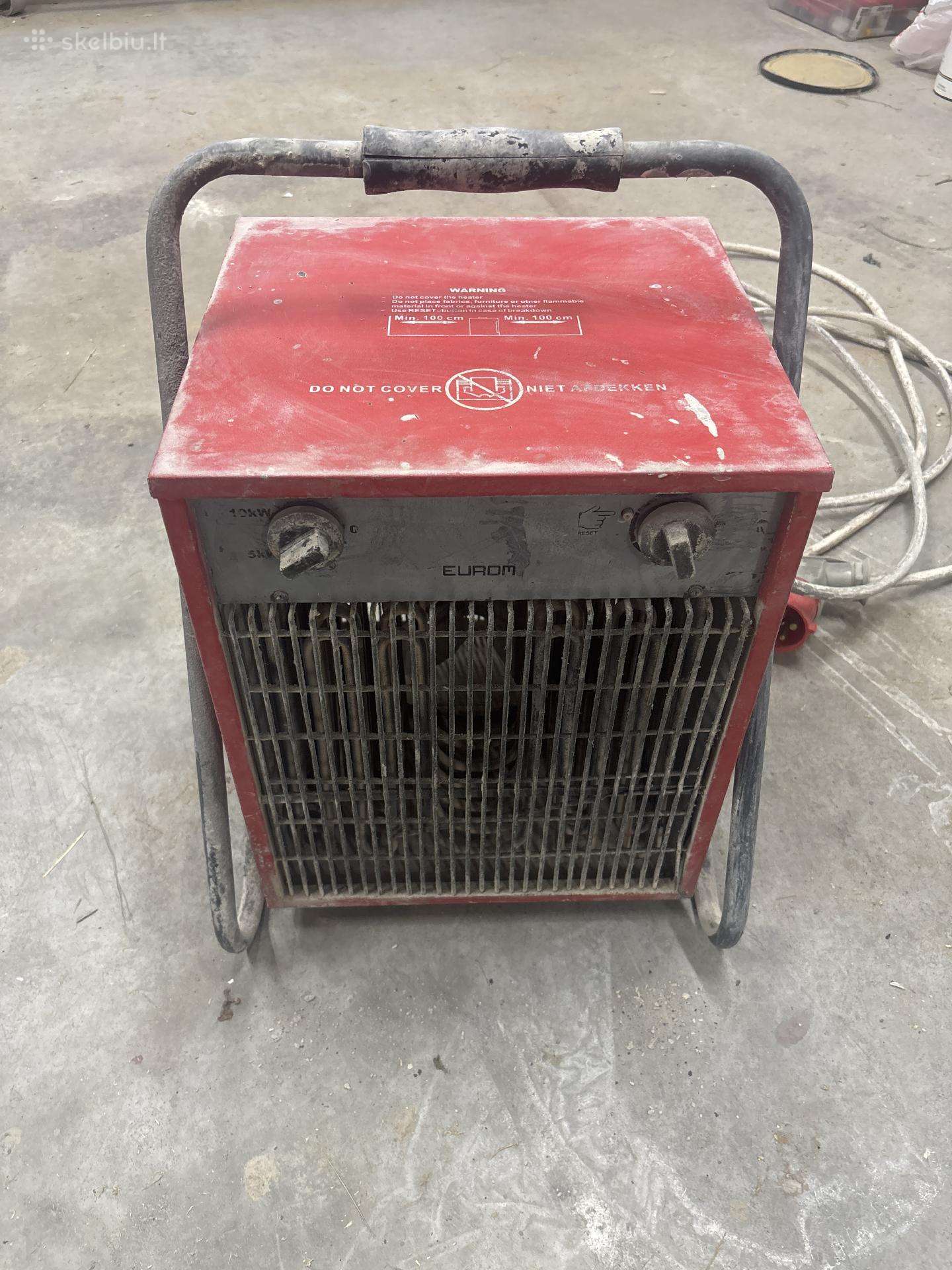 Šildytuvas Eurom 15kw