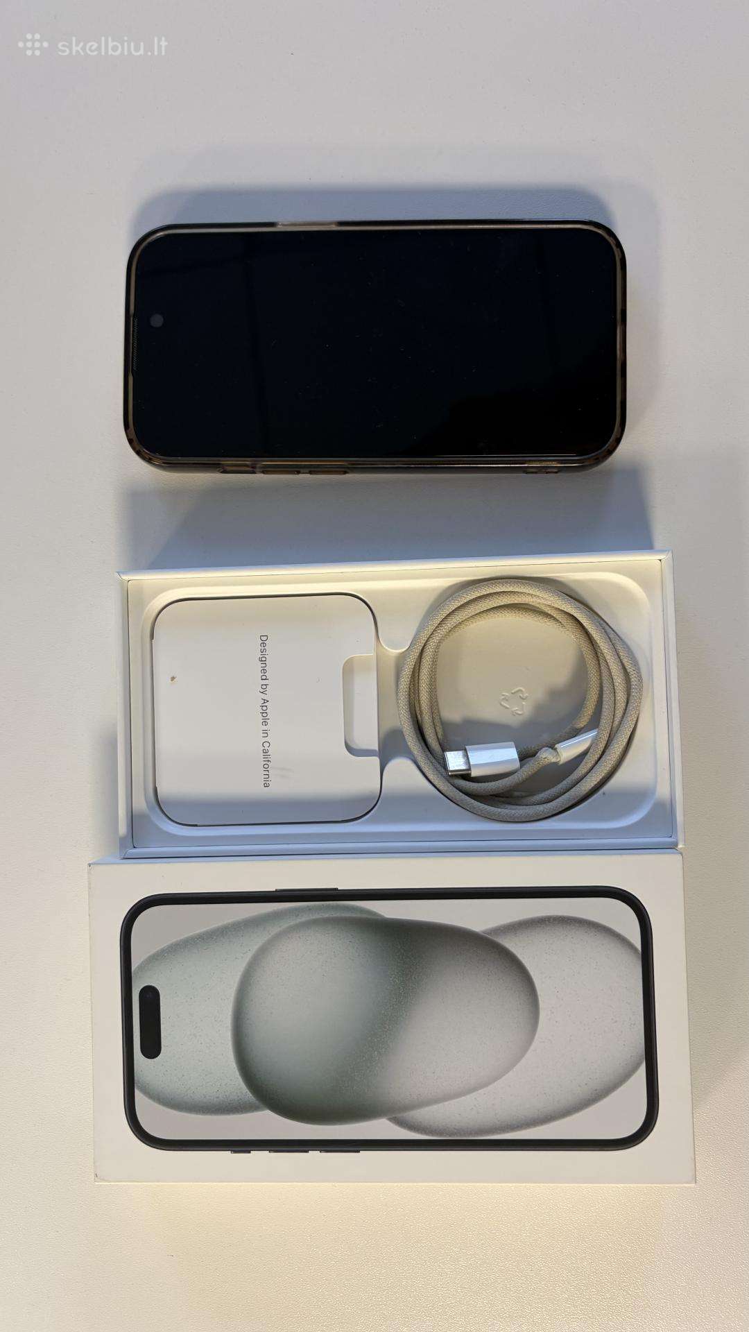 iPhone 15 256 GB, Black