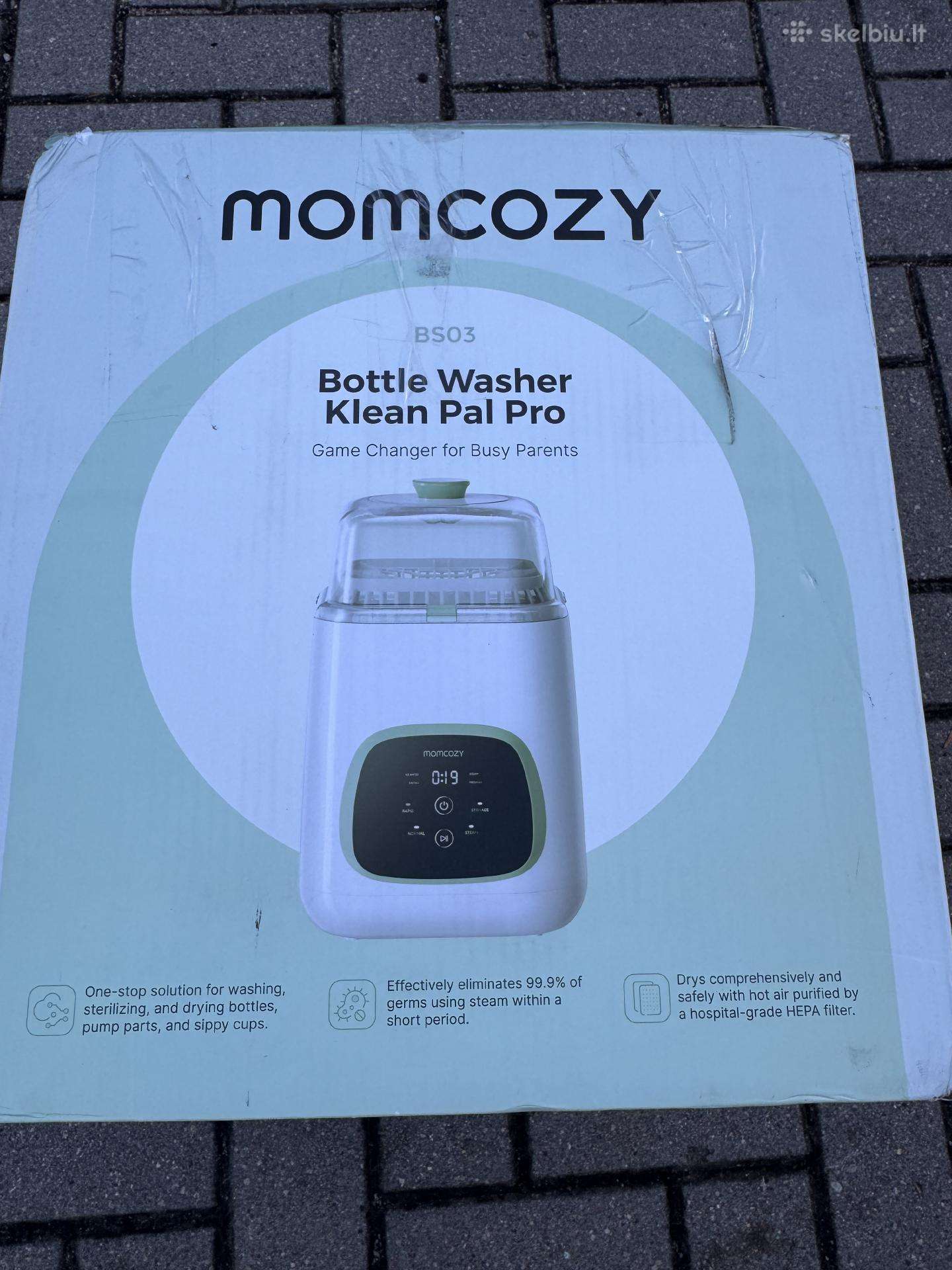 Nauja Momcozy Kleanpal Pro(bs03) buteliukų plovyk
