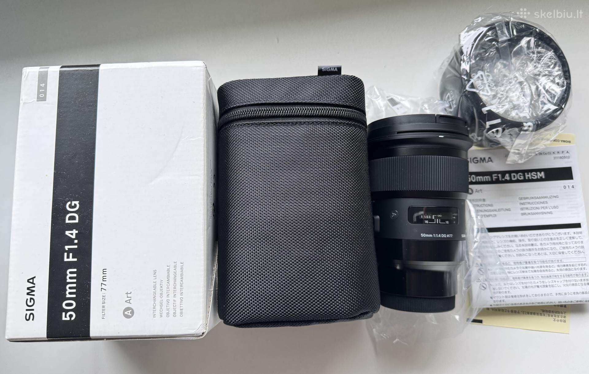 Sigma 50mm F1.4 Dg Sony E