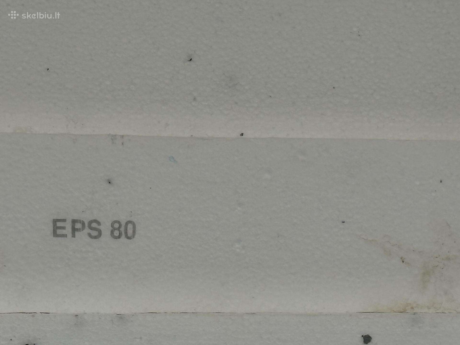 Eps 80 polistirolas 10cm gera kaina 49eur m3