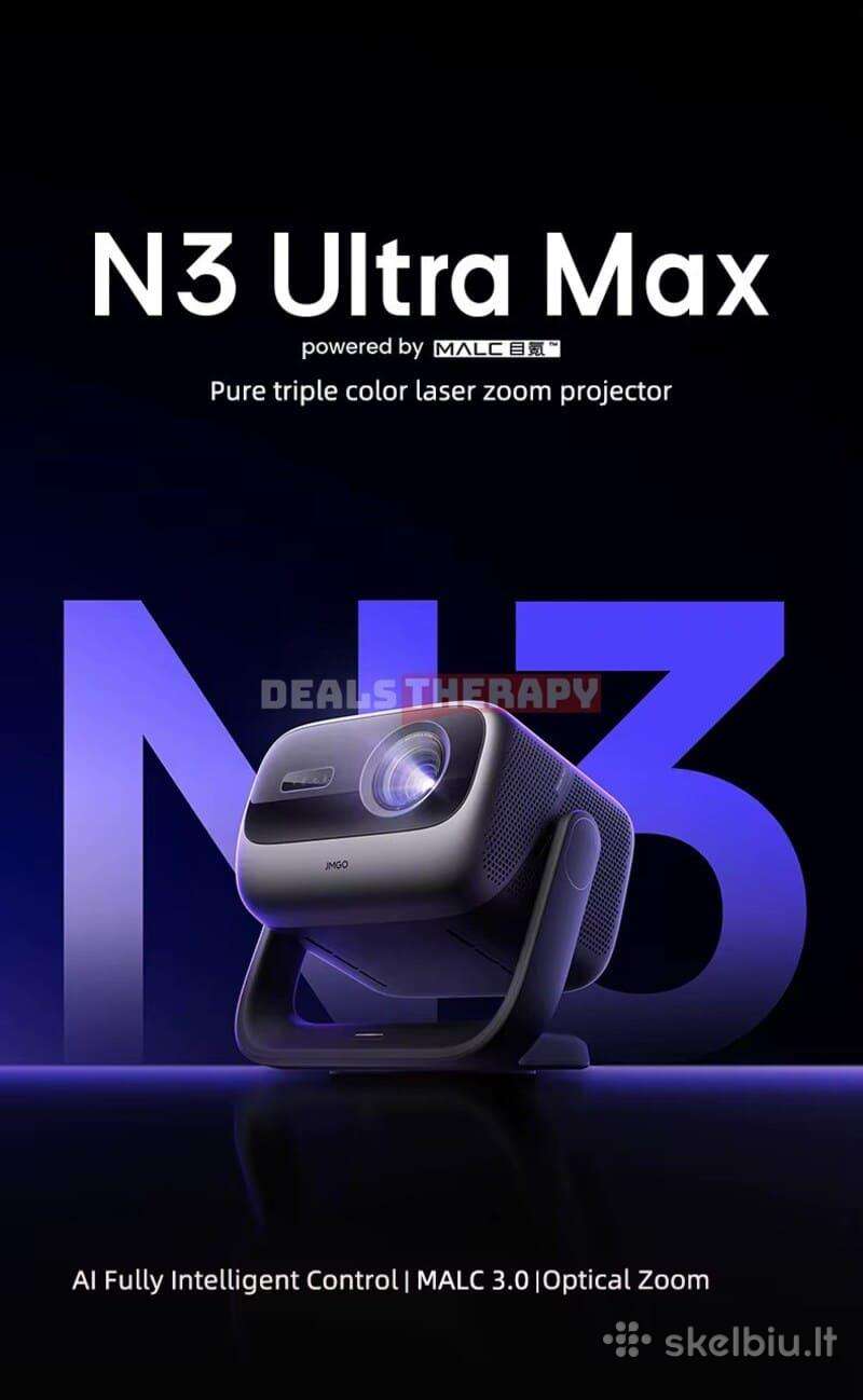 Jmgo n3 ultra max proektorius