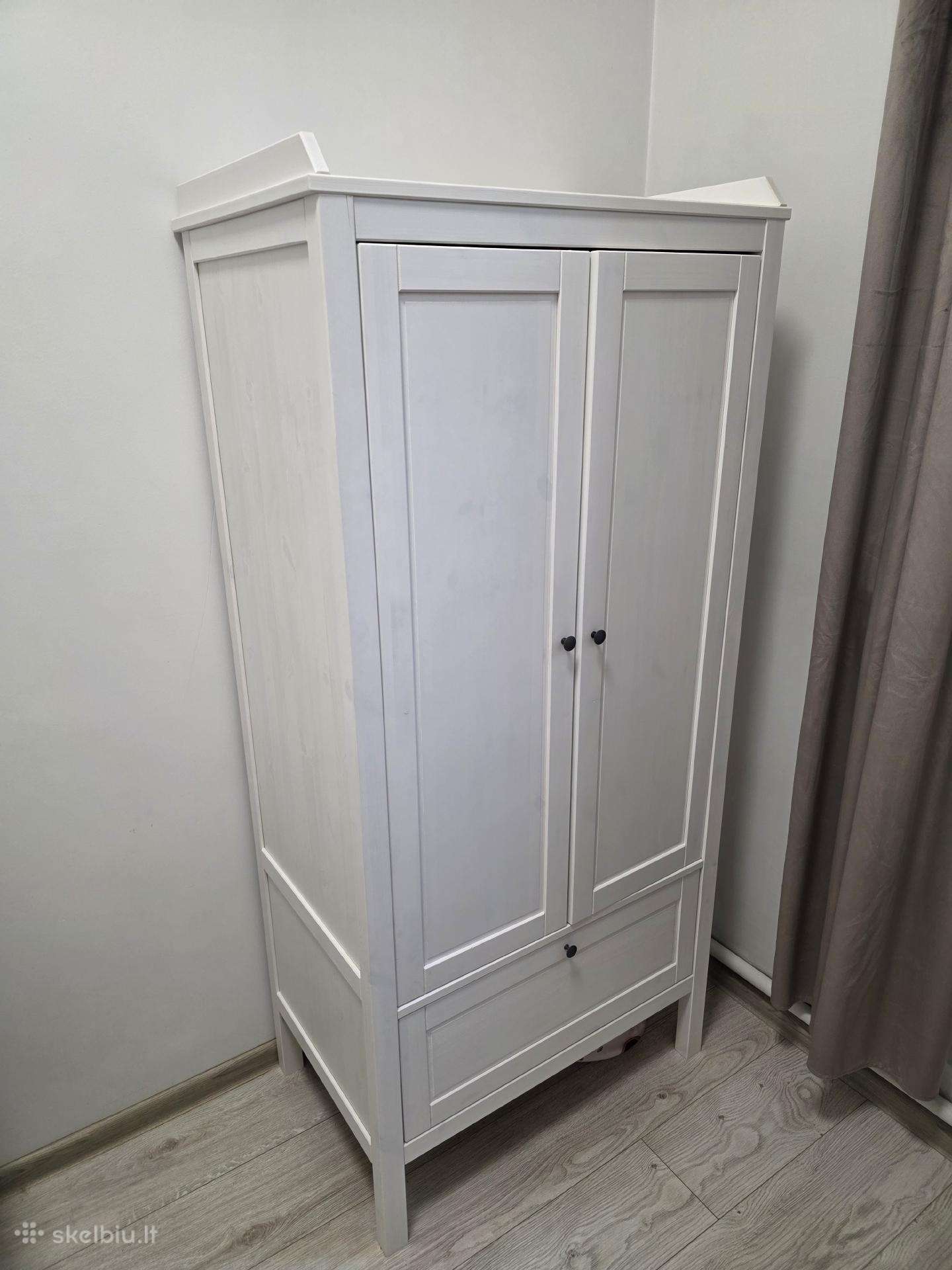 Sundvik Spinta, balta, 80x50x171 cm Ikea